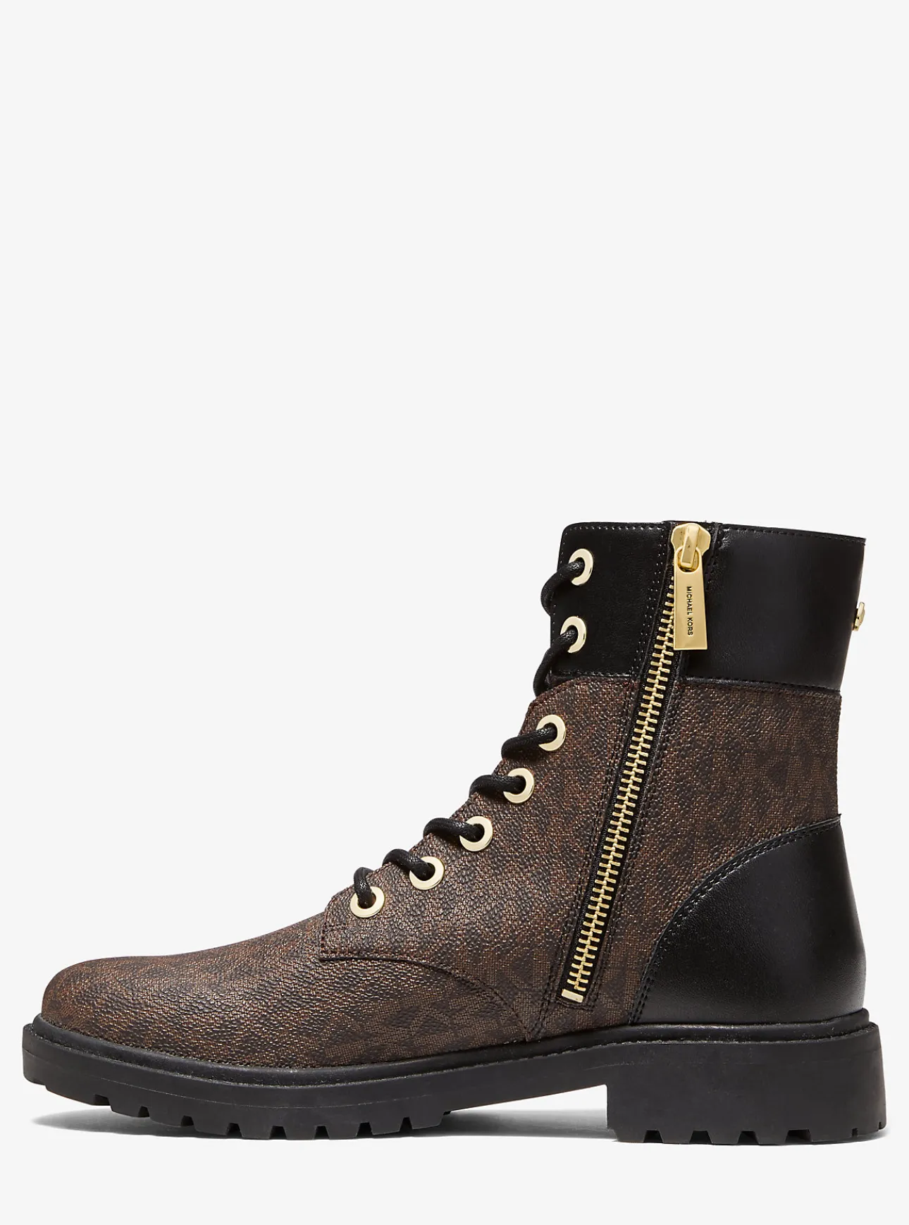 Alistair Signature Logo Combat Boot