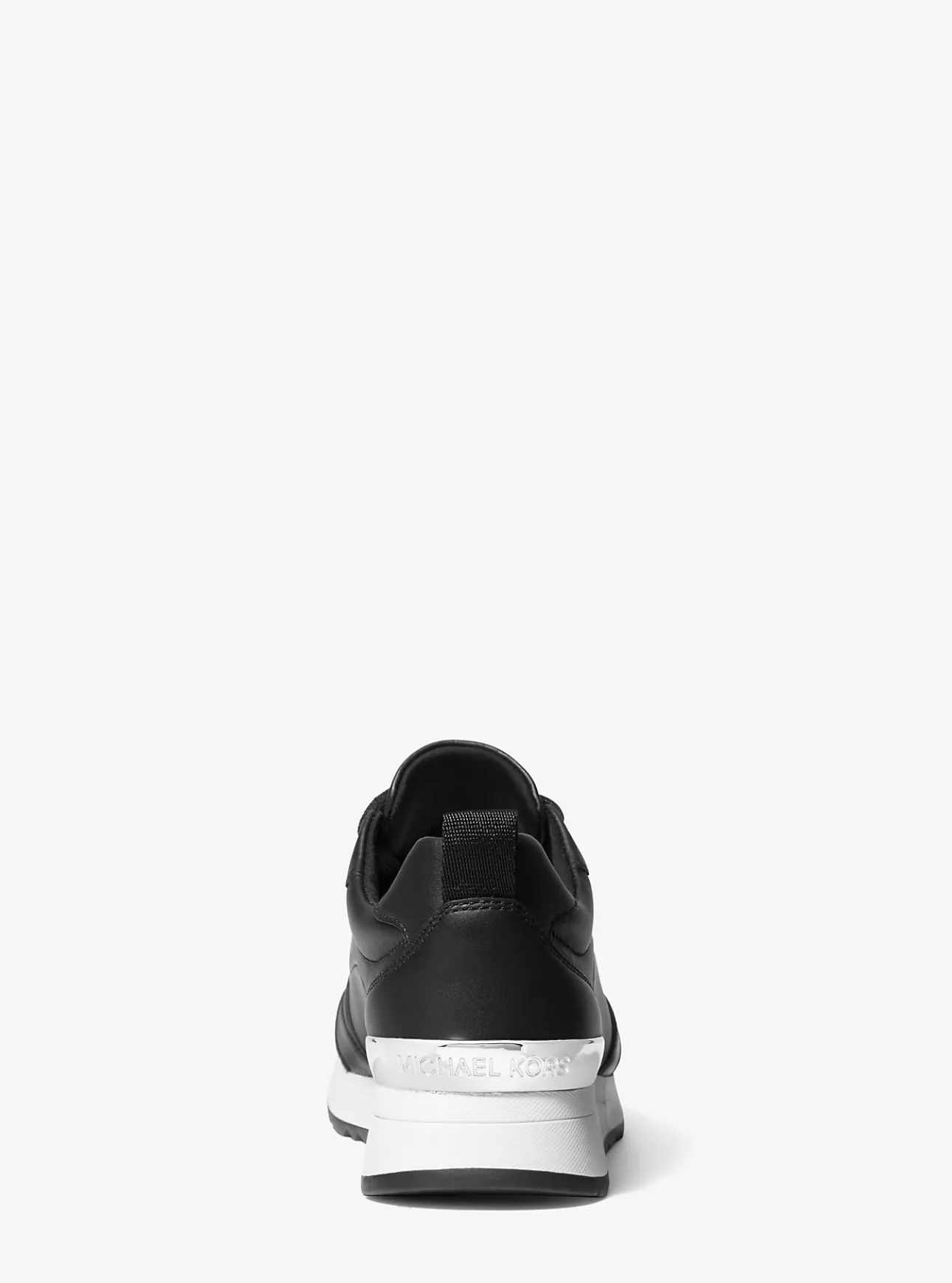 Allie Stride Leather and Nylon Trainer