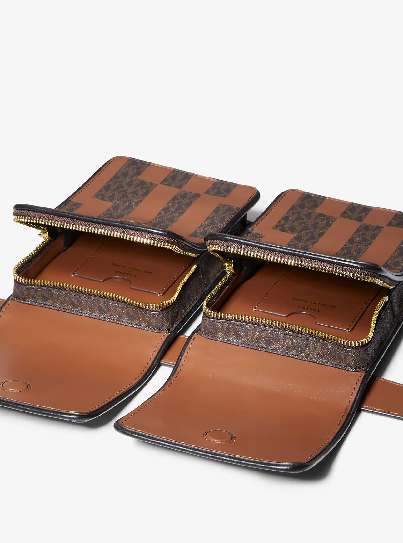 ASHYA X MICHAEL KORS Saga Signature And Leather Multi Bag