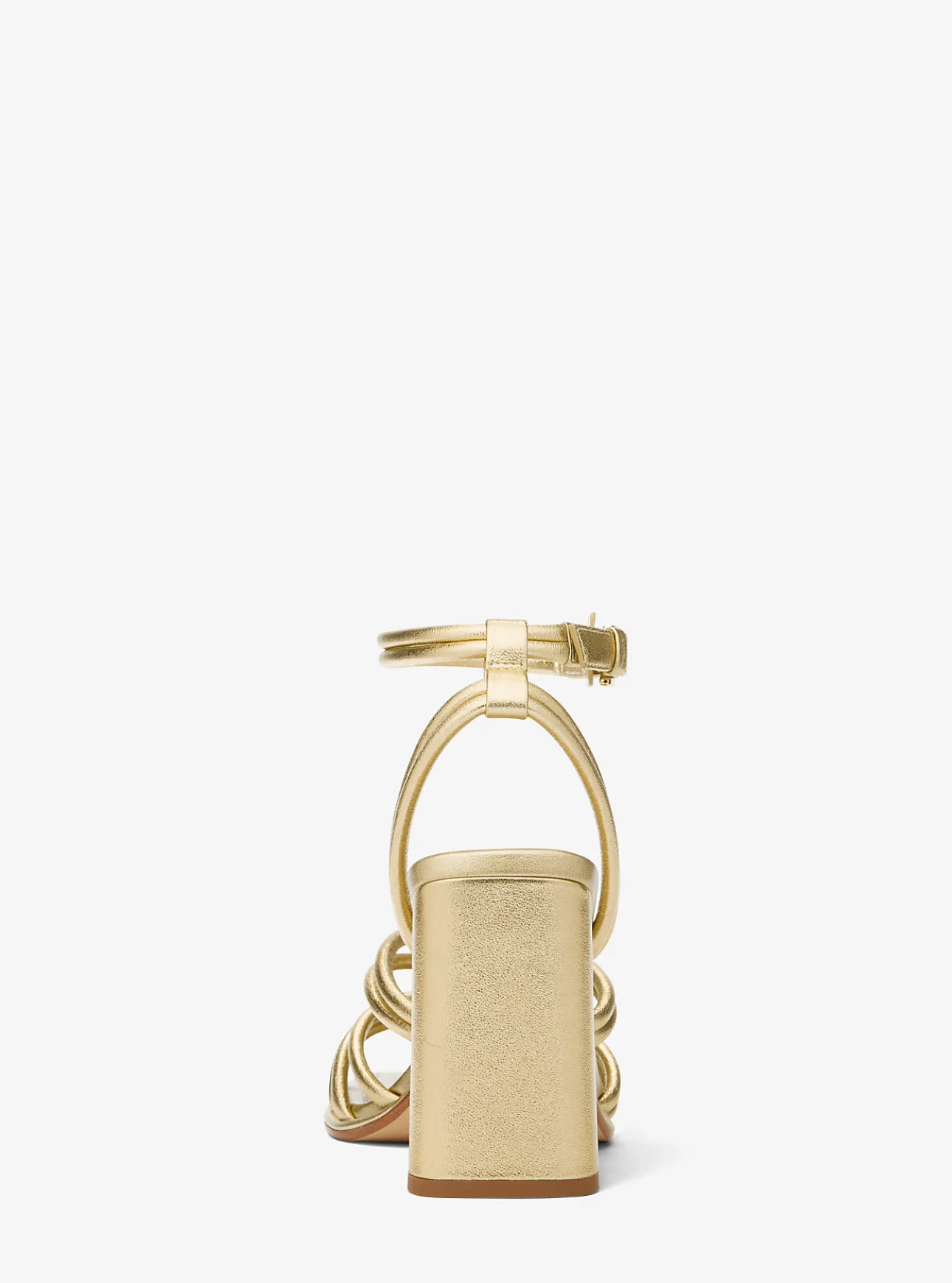 Astra Metallic Leather Sandal