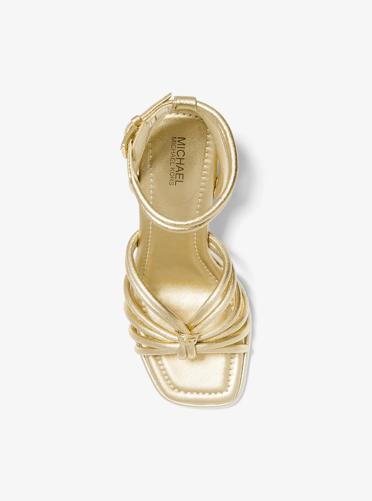 Astra Metallic Leather Sandal