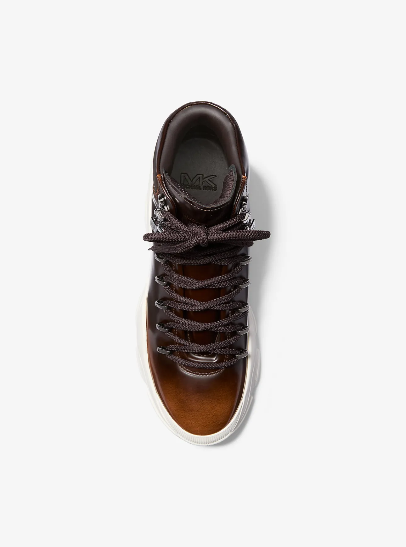 Atlas Burnished Leather Lace-Up Boot