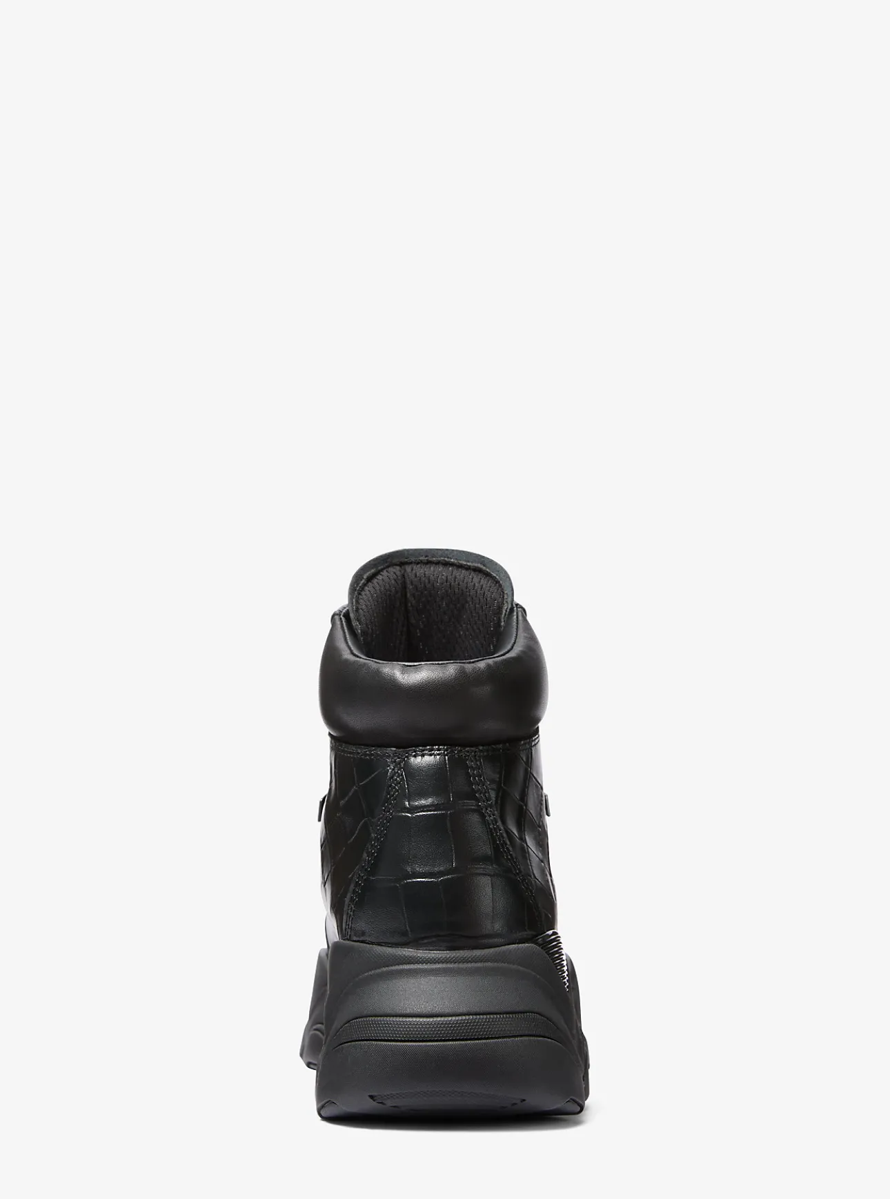 Atlas Crocodile Embossed Leather Boot