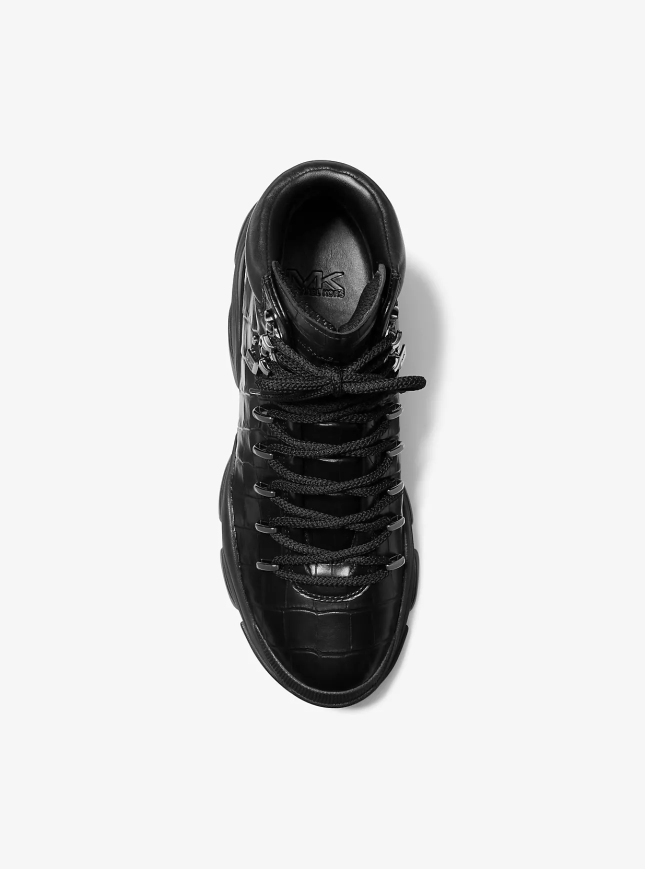 Atlas Crocodile Embossed Leather Boot