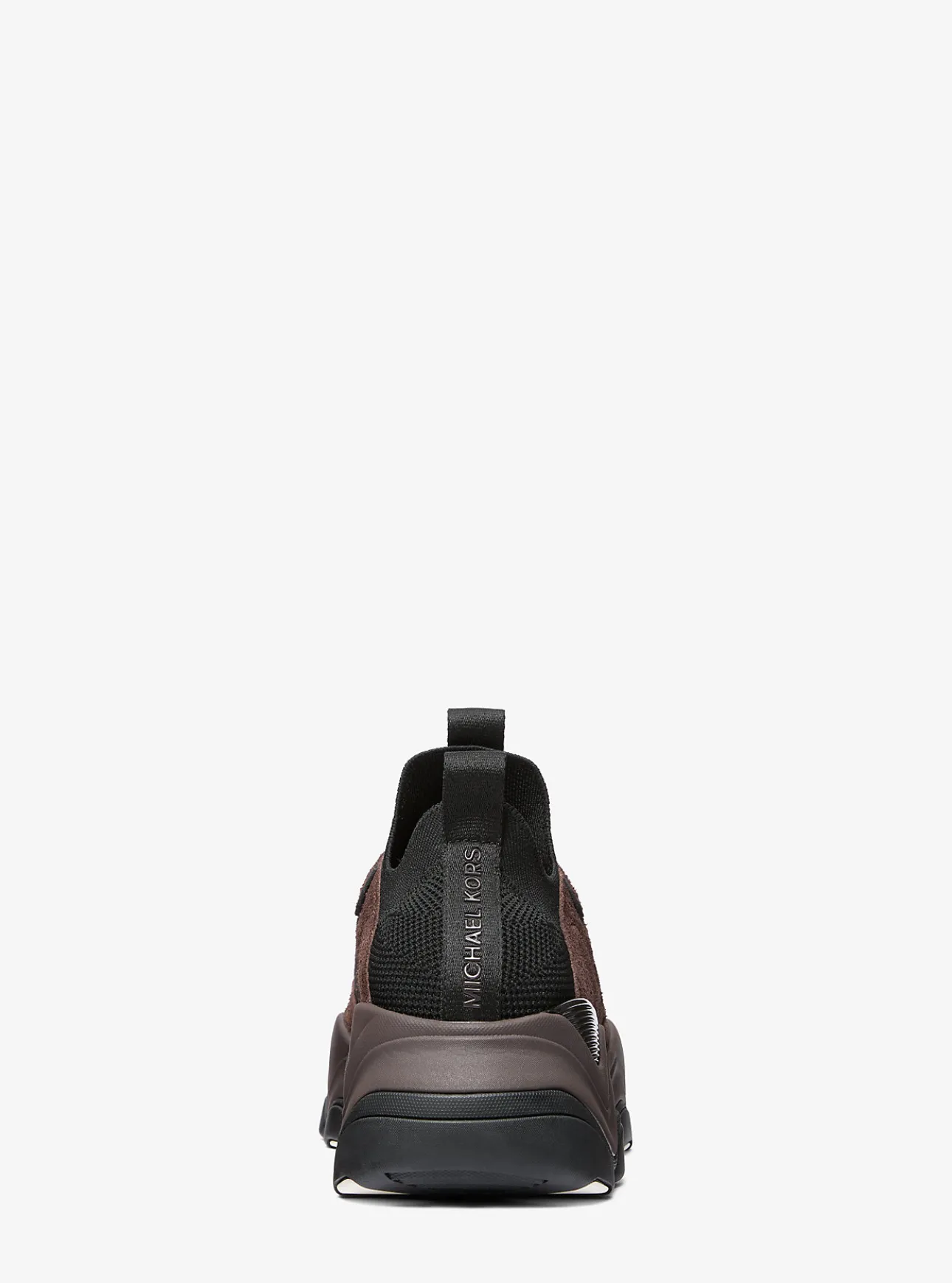 Atlas Stretch Knit and Suede Trainer