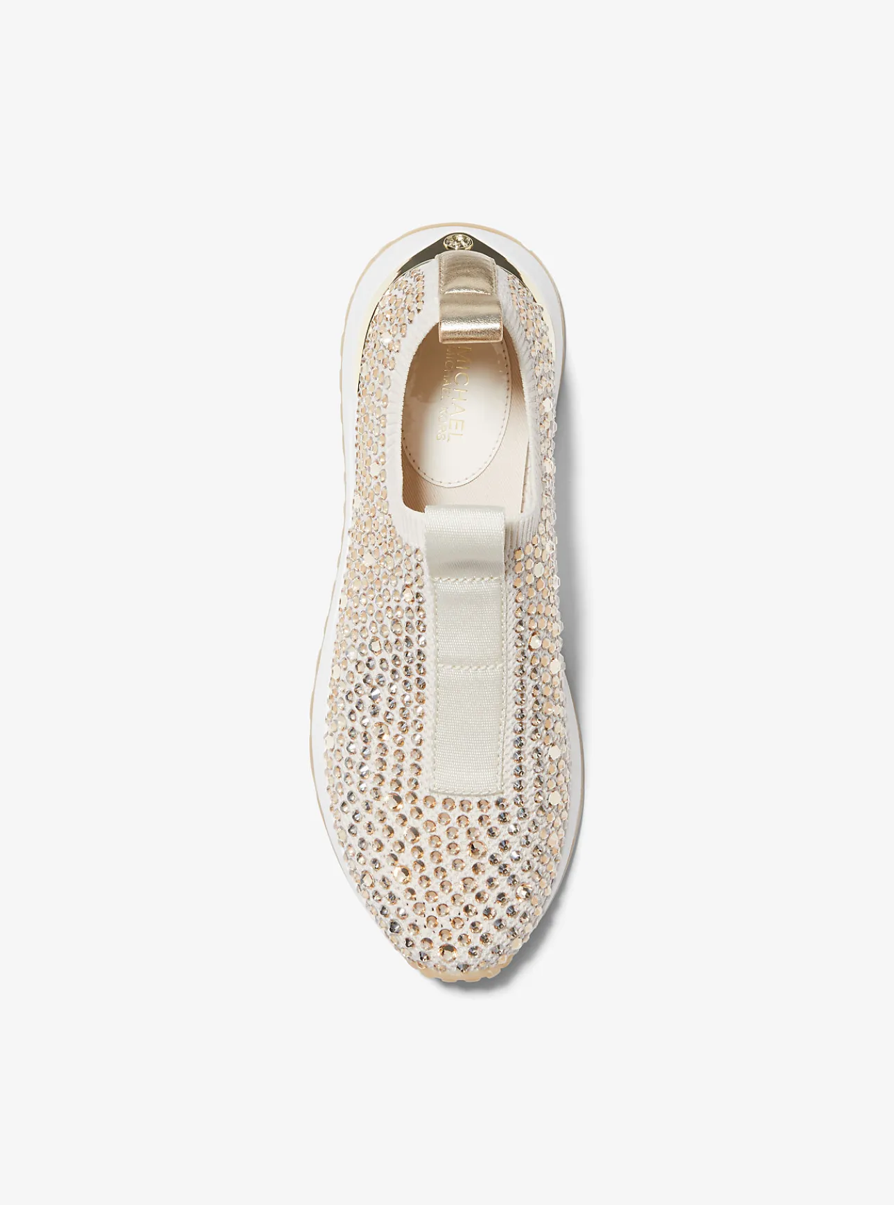Bodie Embellished Mesh Slip-On Trainer