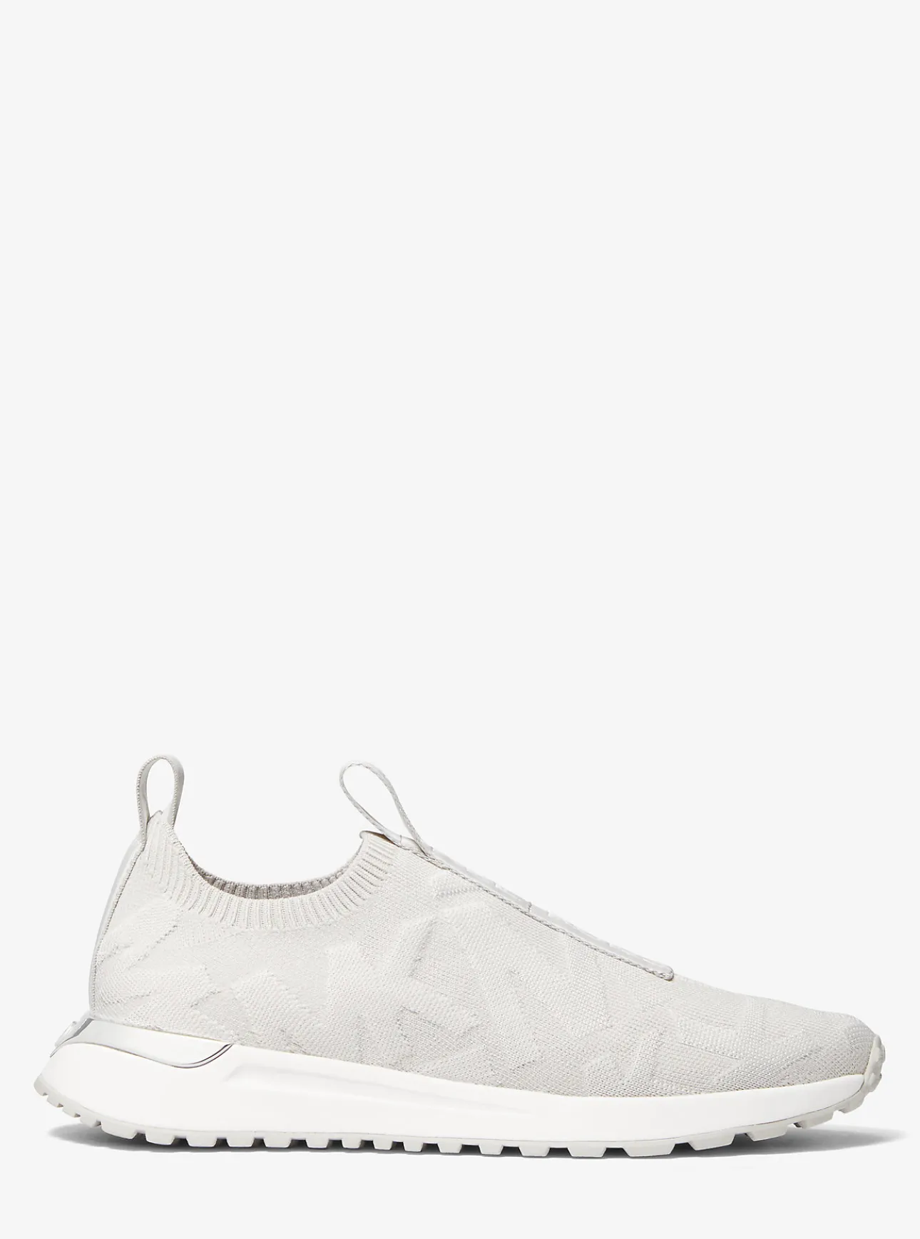 Bodie Logo Embossed Stretch Knit Slip-On Trainer