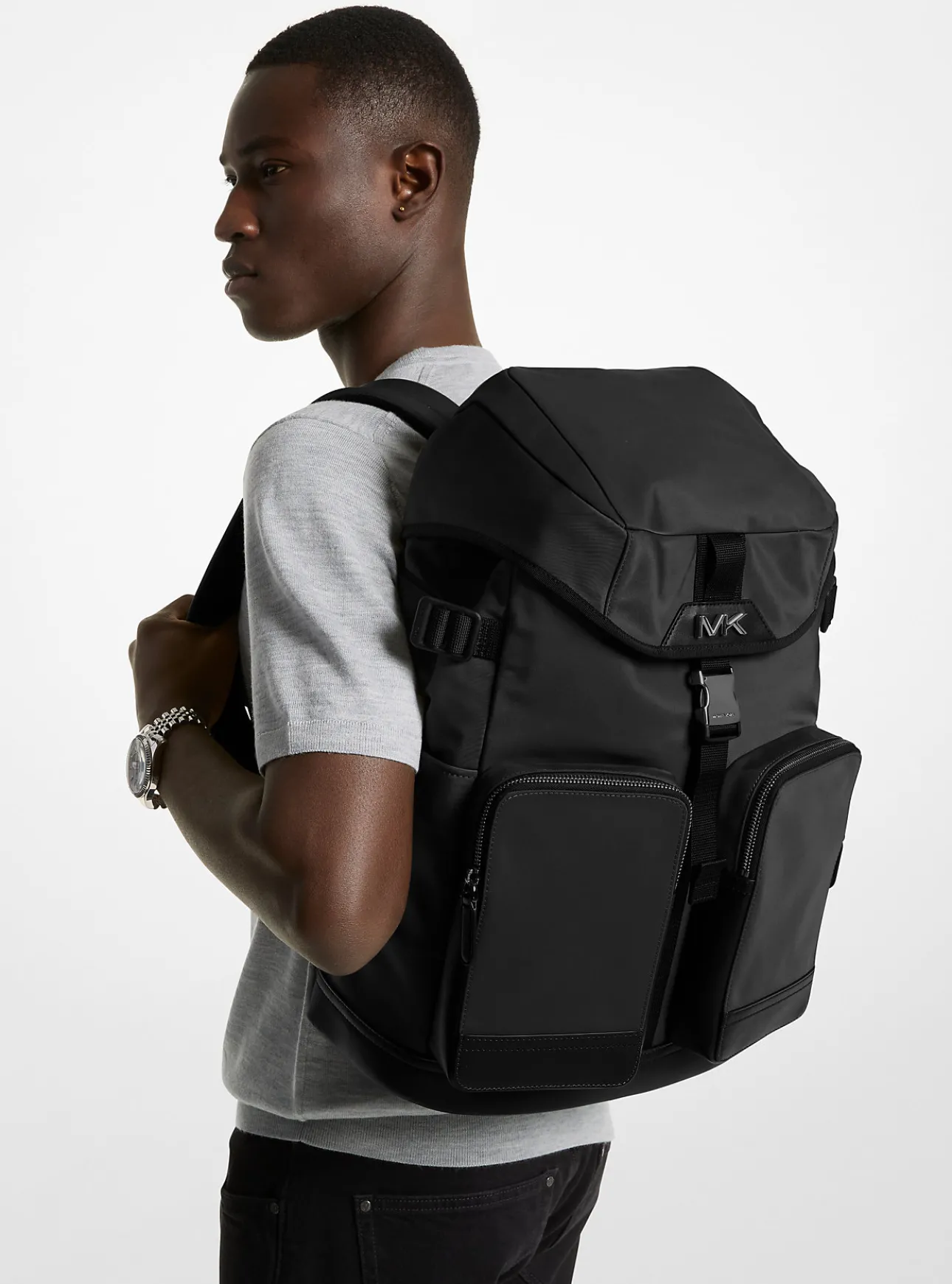 Brooklyn Recycled Nylon Cargo Backpack