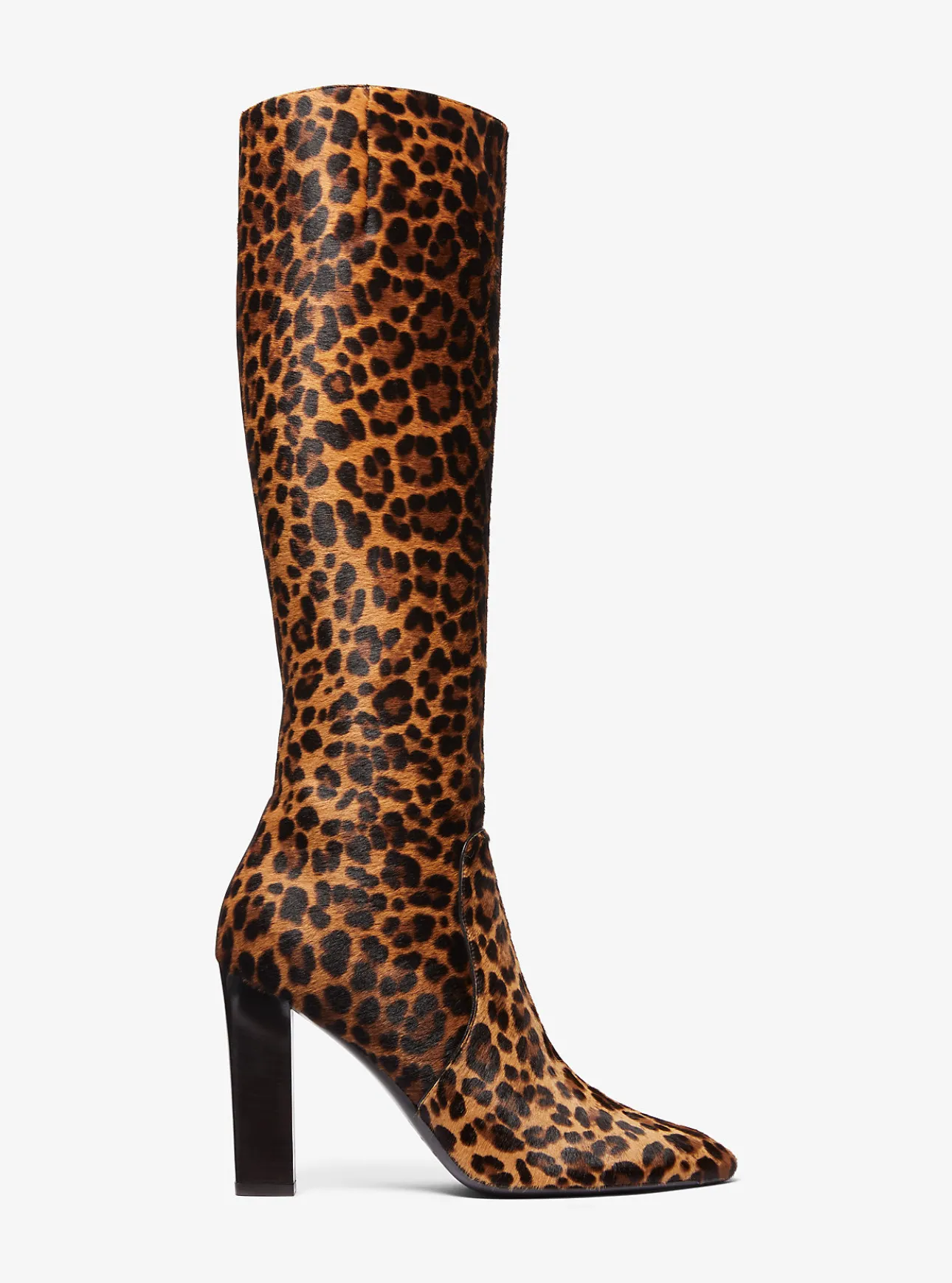 Carly Leopard Print Calf Hair Boot