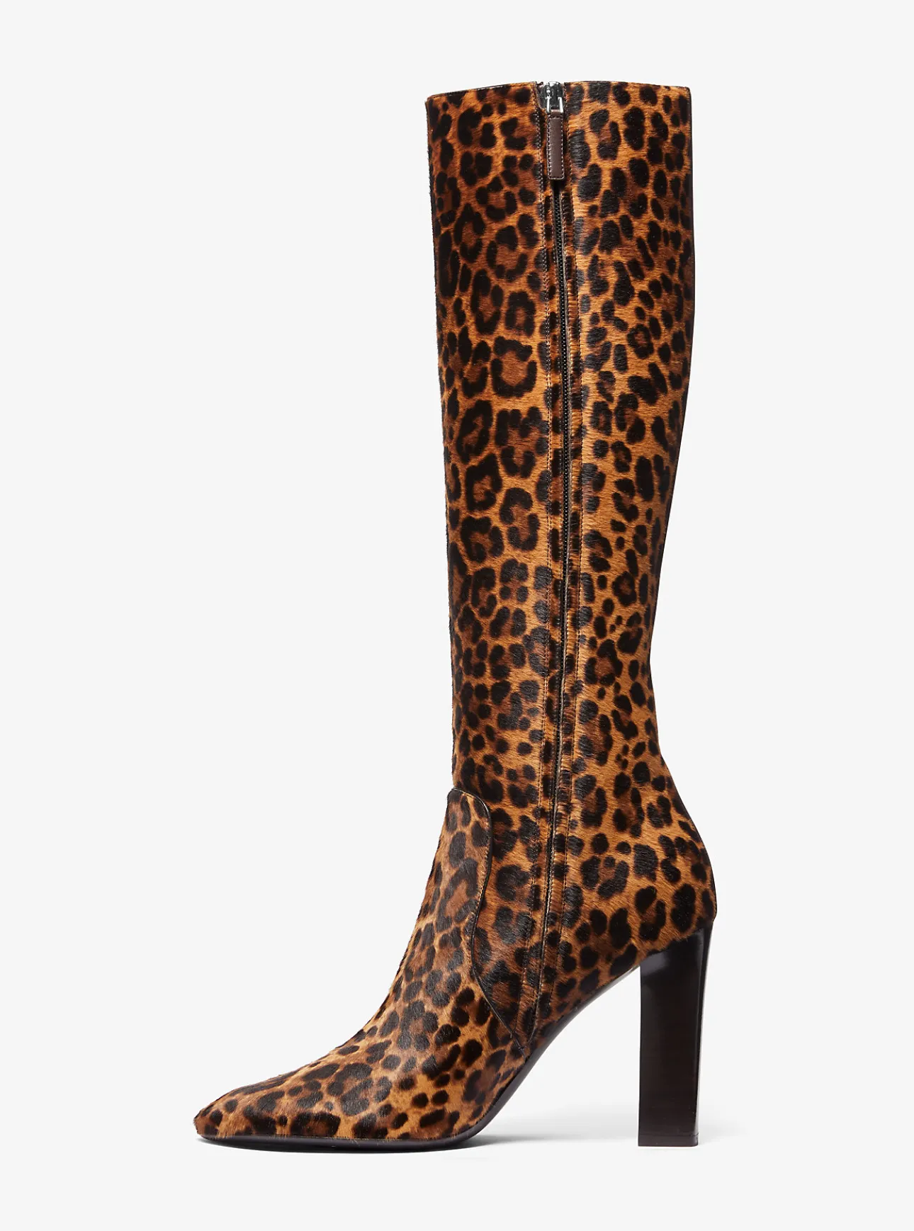Carly Leopard Print Calf Hair Boot