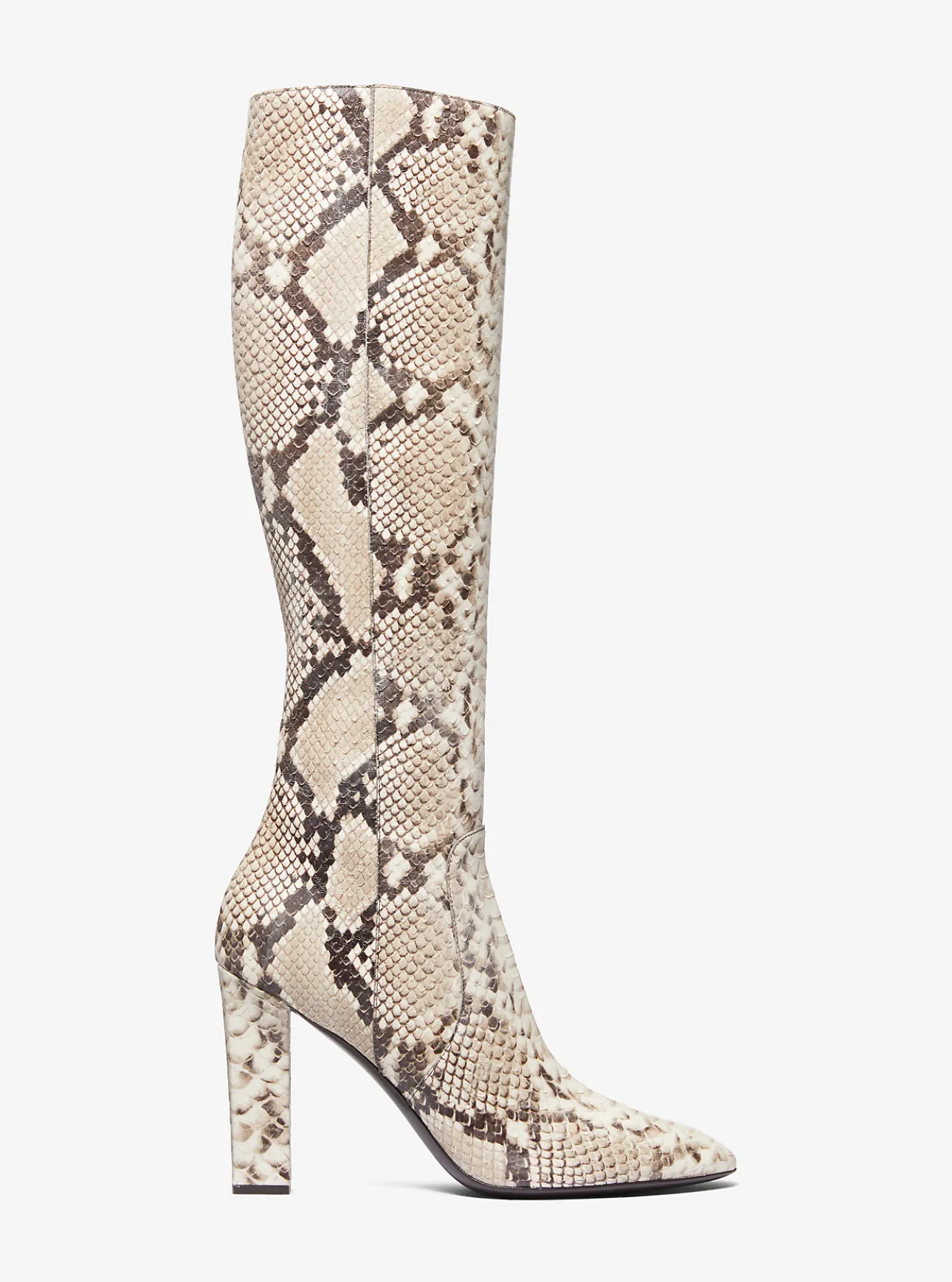 Carly Python Embossed Leather Boot
