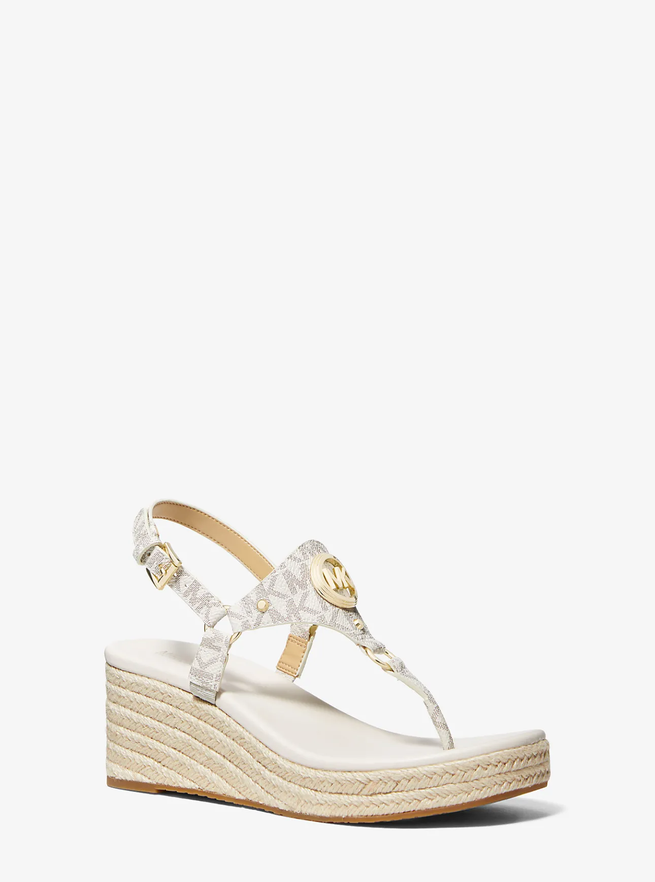 Casey Signature Logo Wedge Sandal