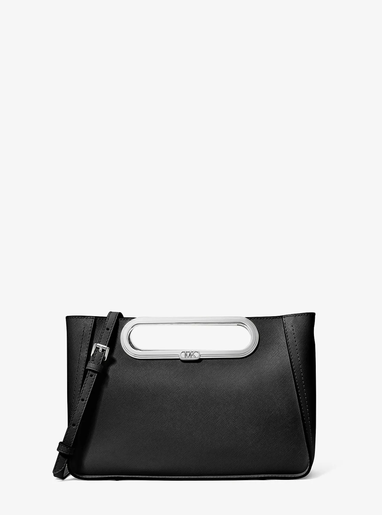 Chelsea Large Saffiano Leather Convertible Crossbody Bag