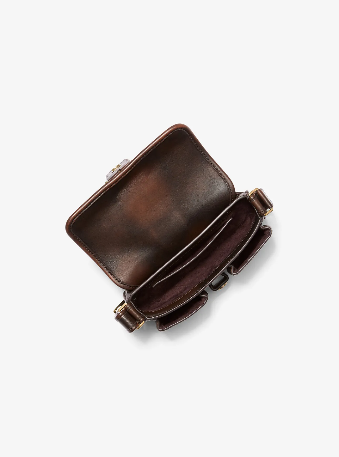 Colby Extra-Small Burnished Leather Shoulder Bag