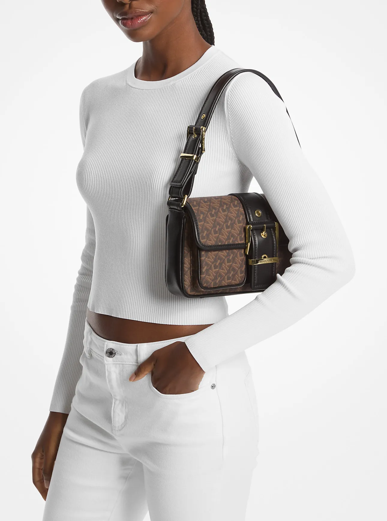 Colby Medium Empire Monogram Shoulder Bag