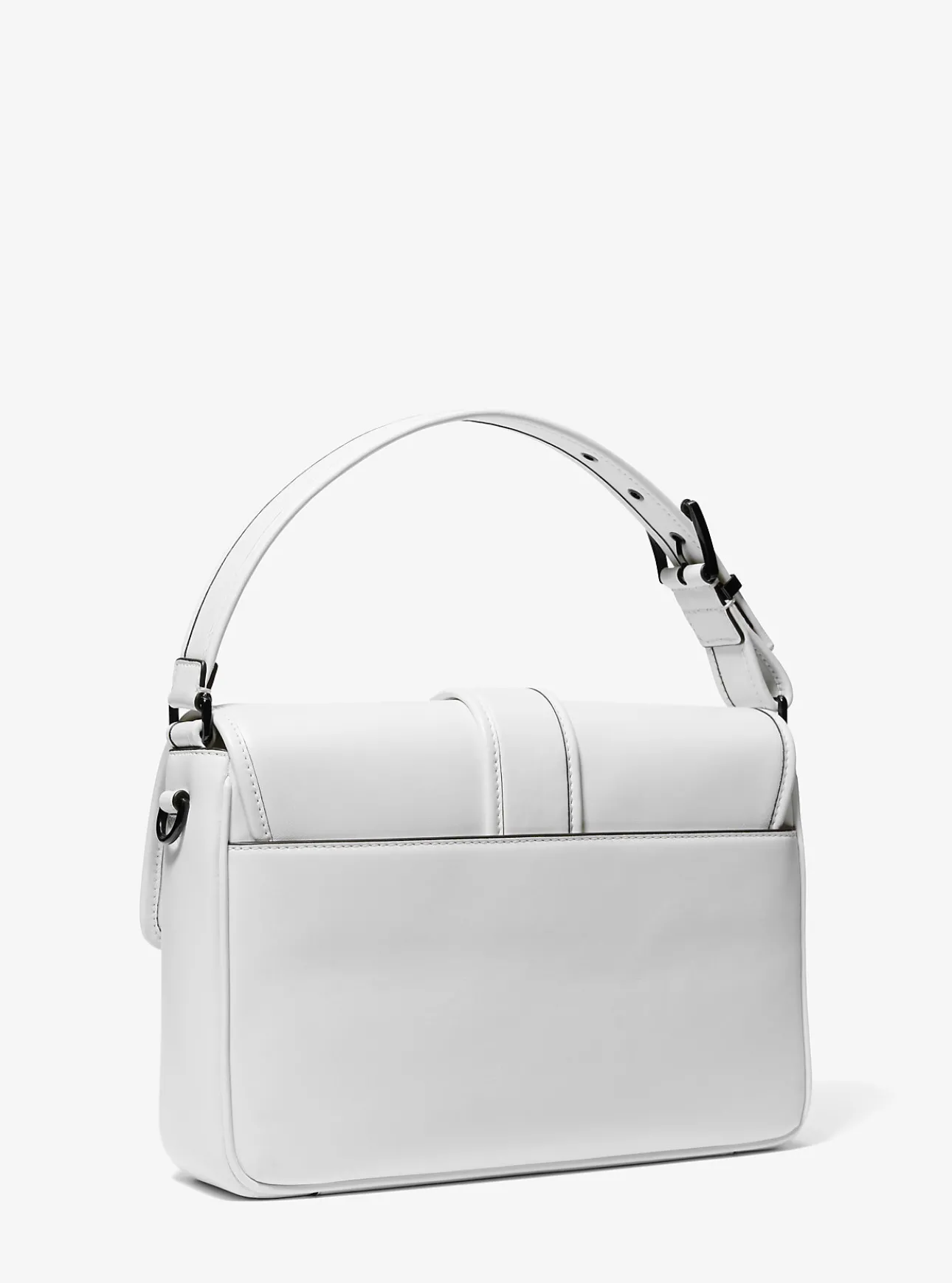 Colby Medium Grommeted Leather Messenger Bag