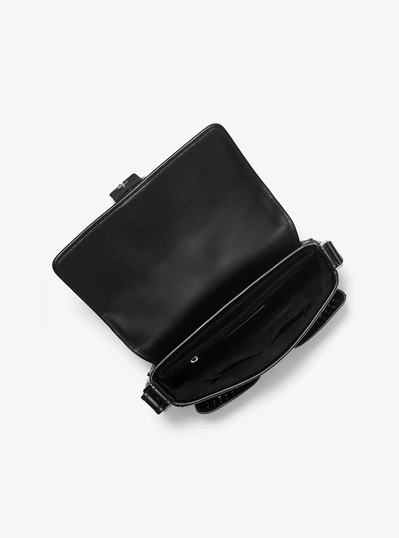 Colby Medium Grommeted Leather Messenger Bag