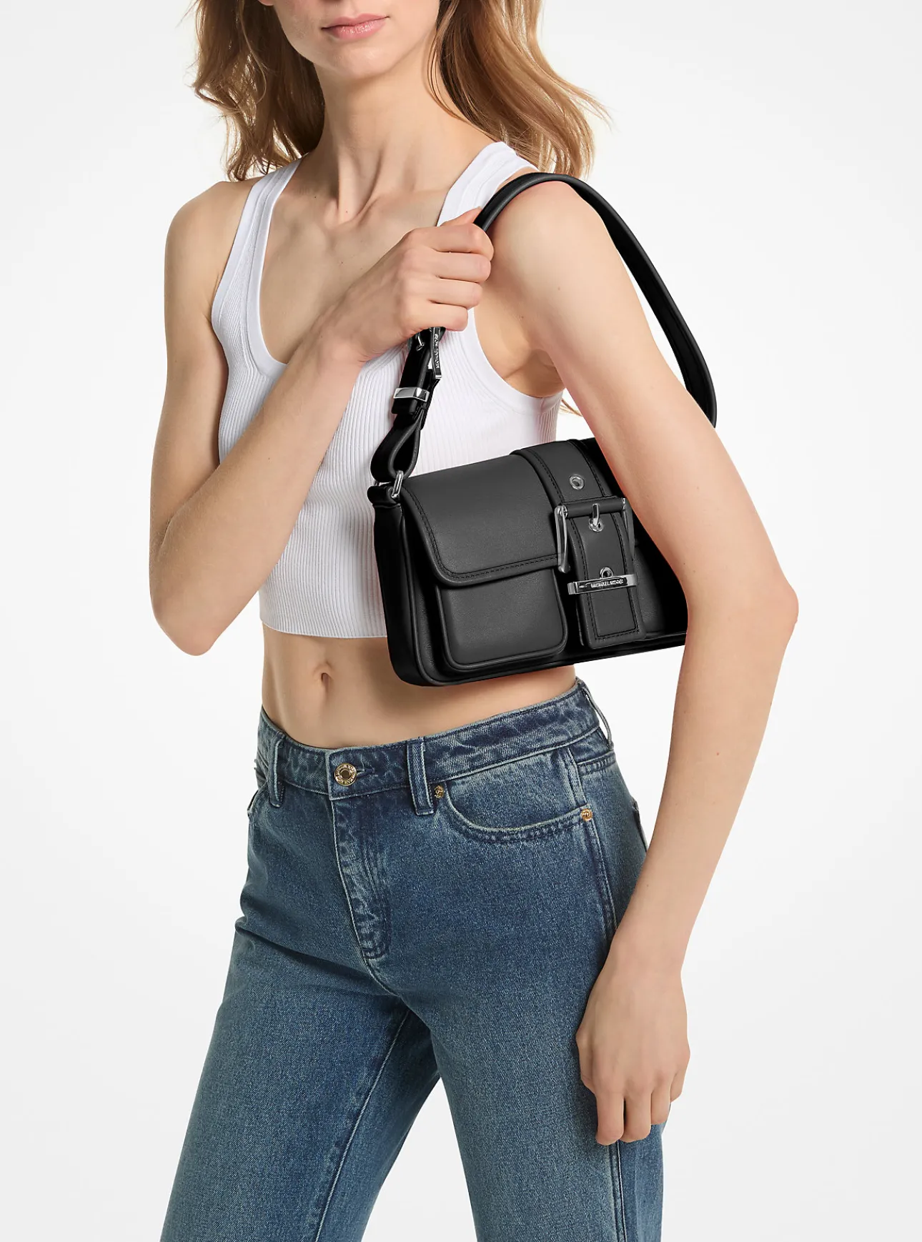 Colby Medium Leather Shoulder Bag