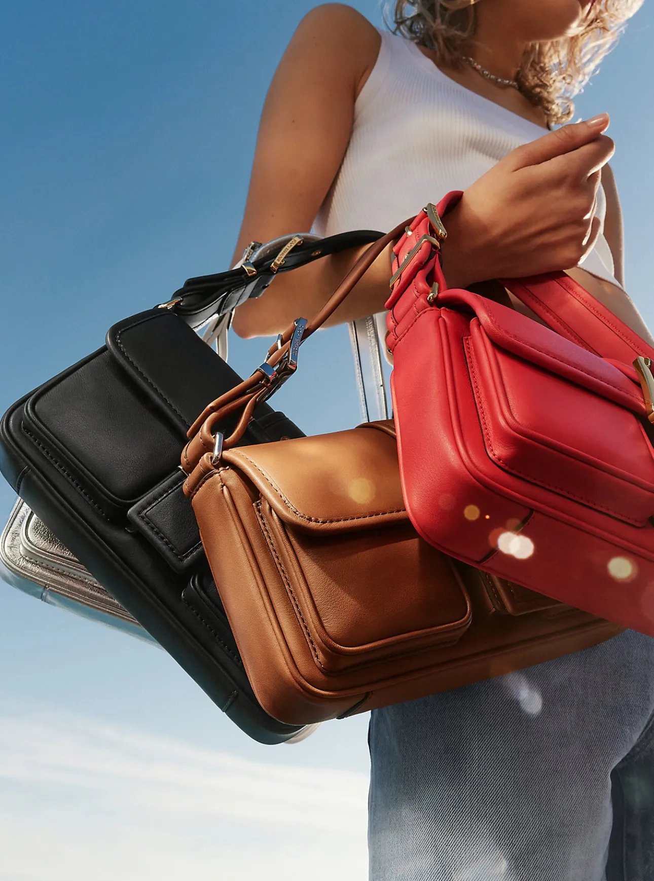 Colby Medium Leather Shoulder Bag