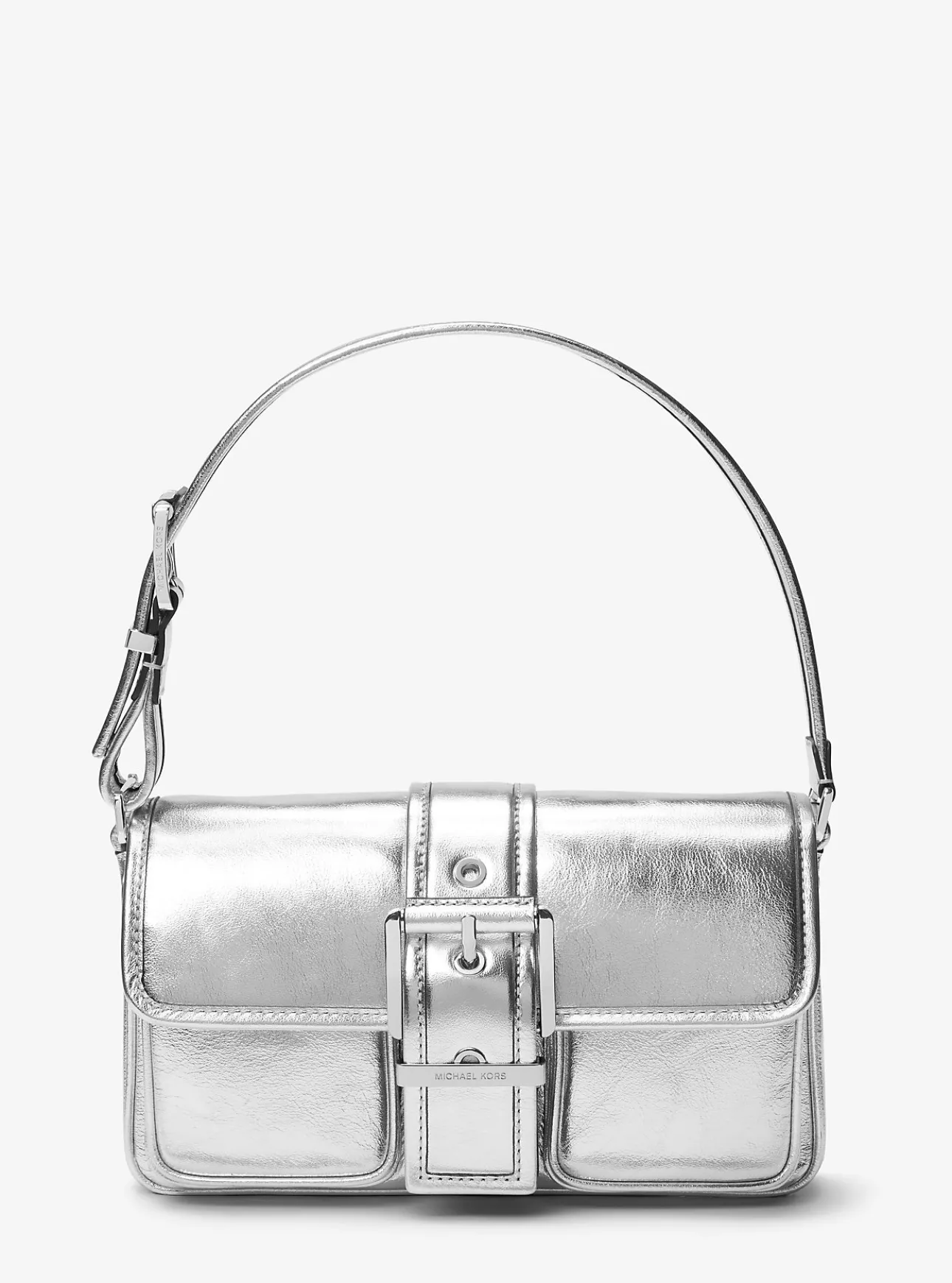 Colby Medium Metallic Leather Shoulder Bag