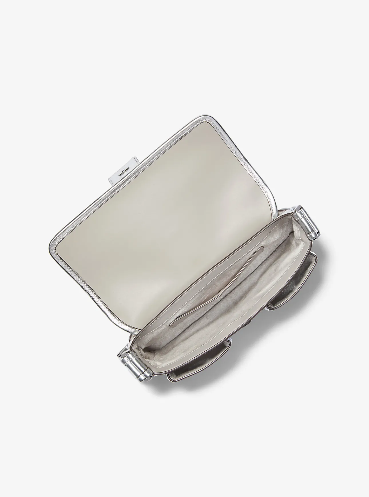 Colby Medium Metallic Leather Shoulder Bag