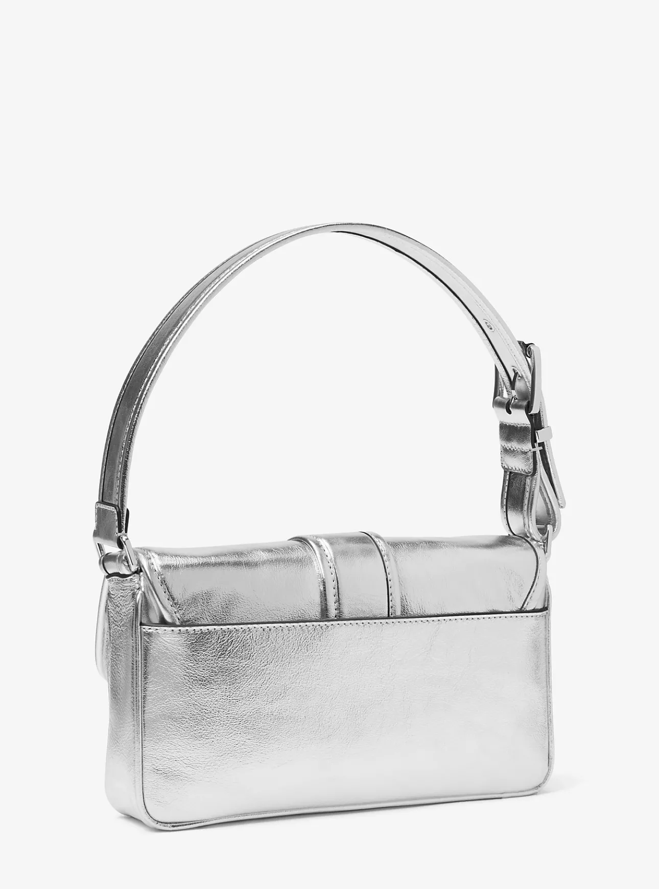 Colby Medium Metallic Leather Shoulder Bag