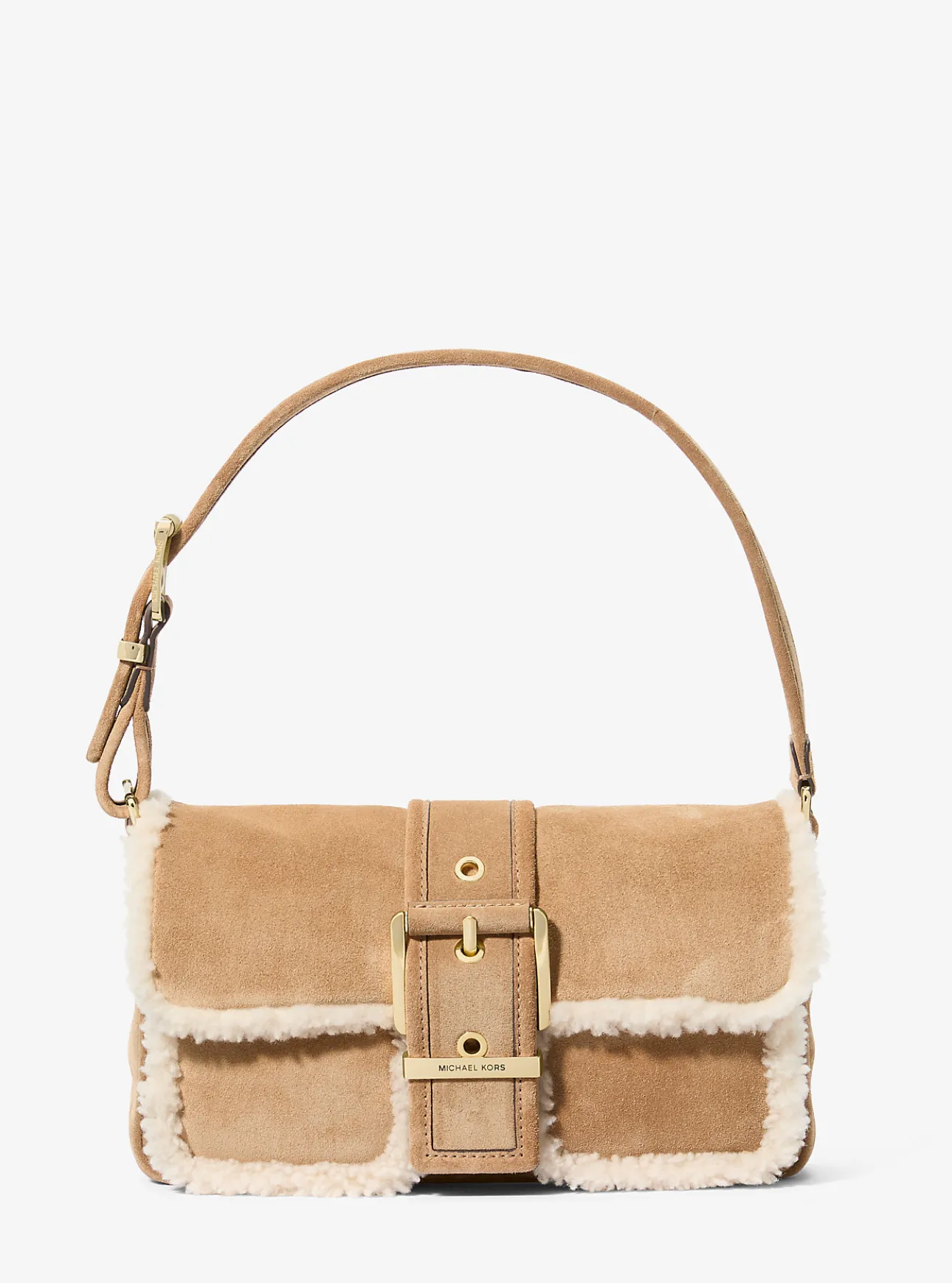 Colby Medium Suede Shoulder Bag