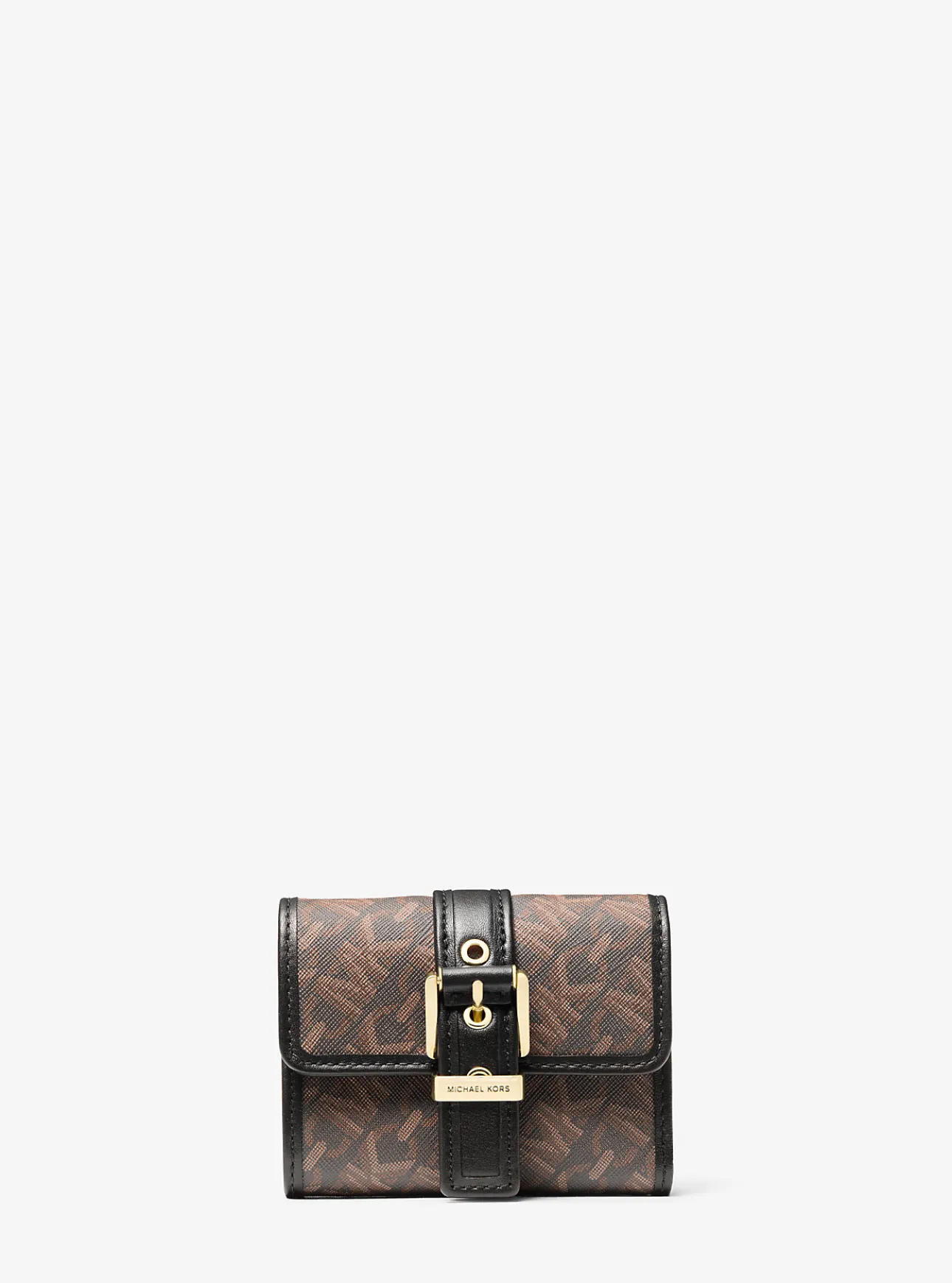 Colby Small Empire Monogram Tri-Fold Wallet