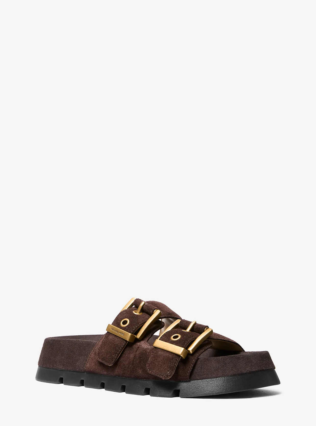 Colby Suede Flat Sandal