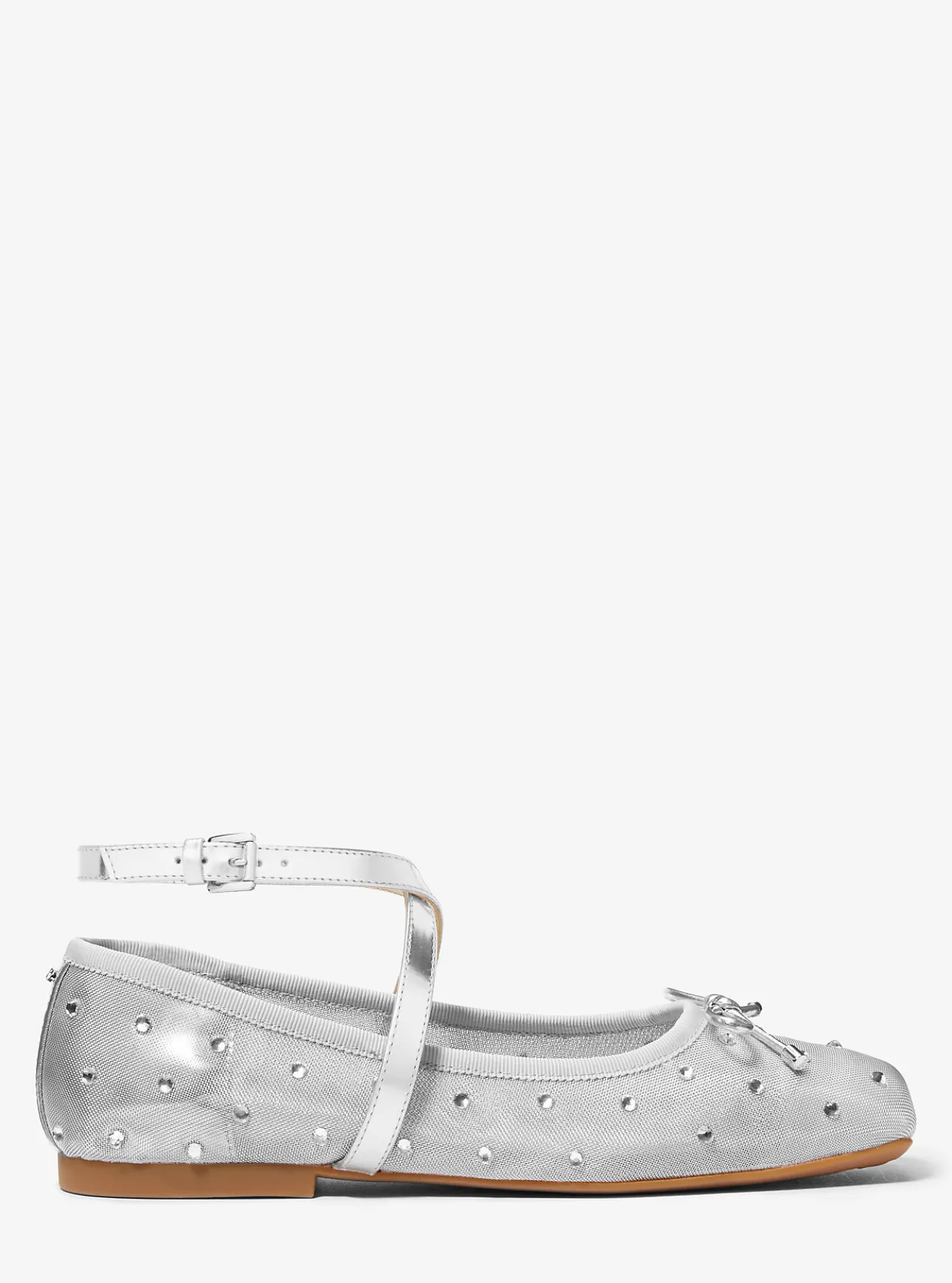 Collette Embellished Mesh Ballet Flat