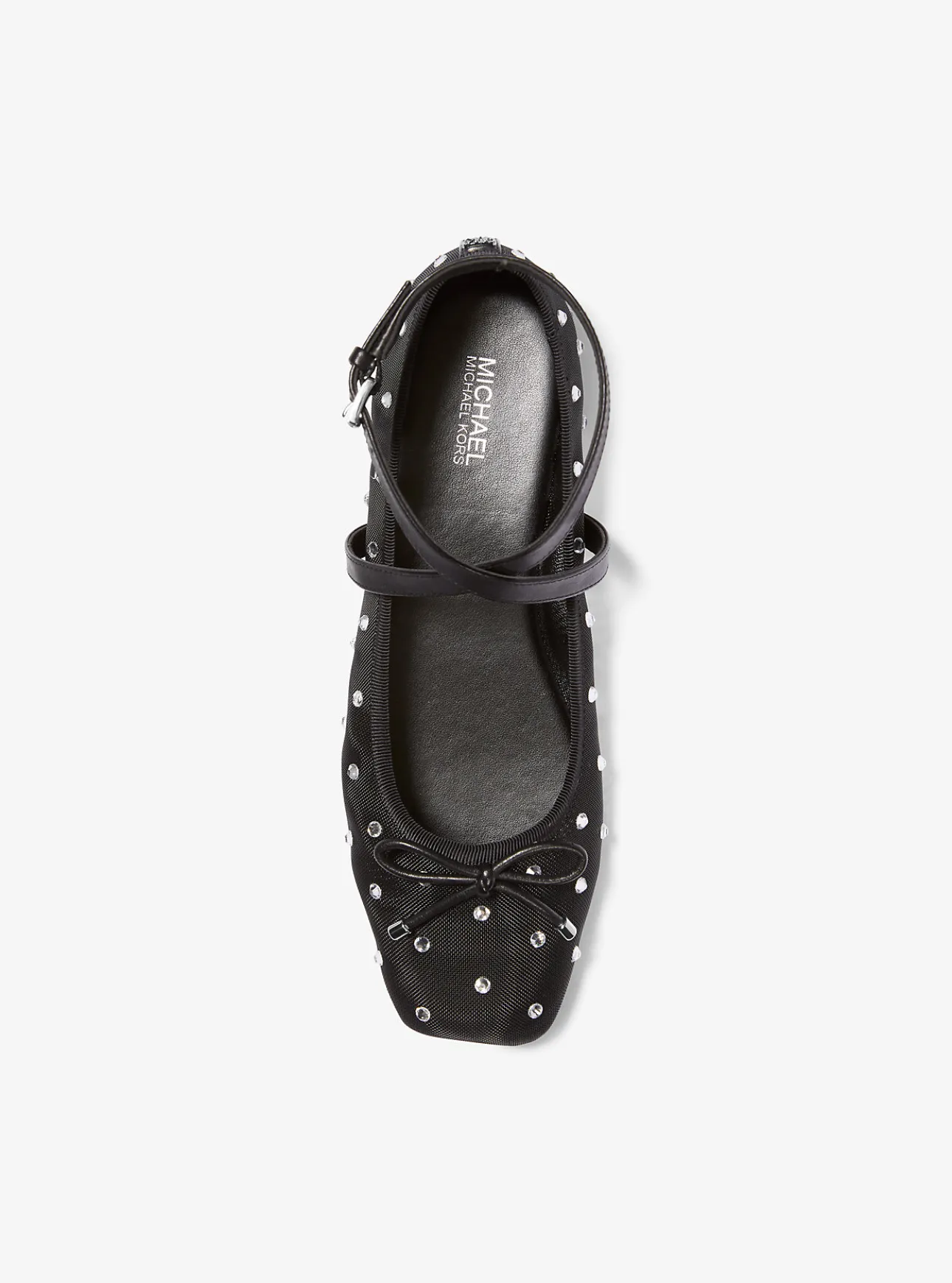 Collette Embellished Mesh Ballet Flat
