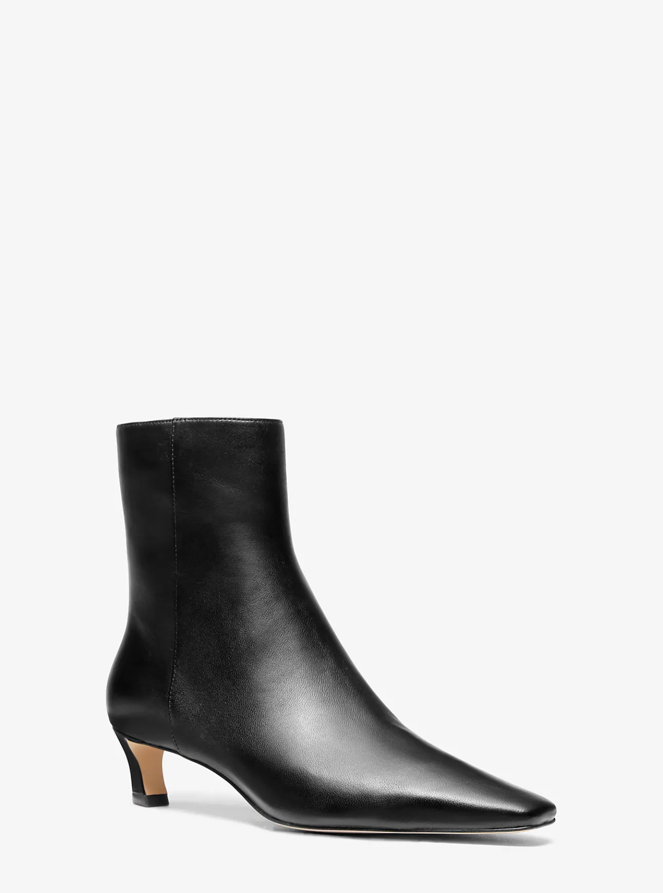 Cosmo Leather Kitten Boot