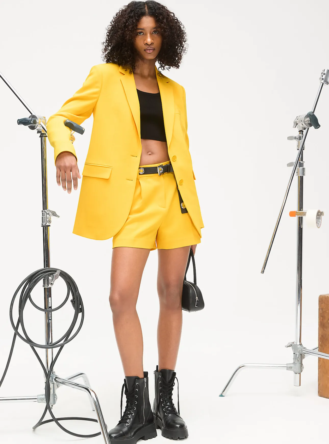 Crepe Boyfriend Blazer