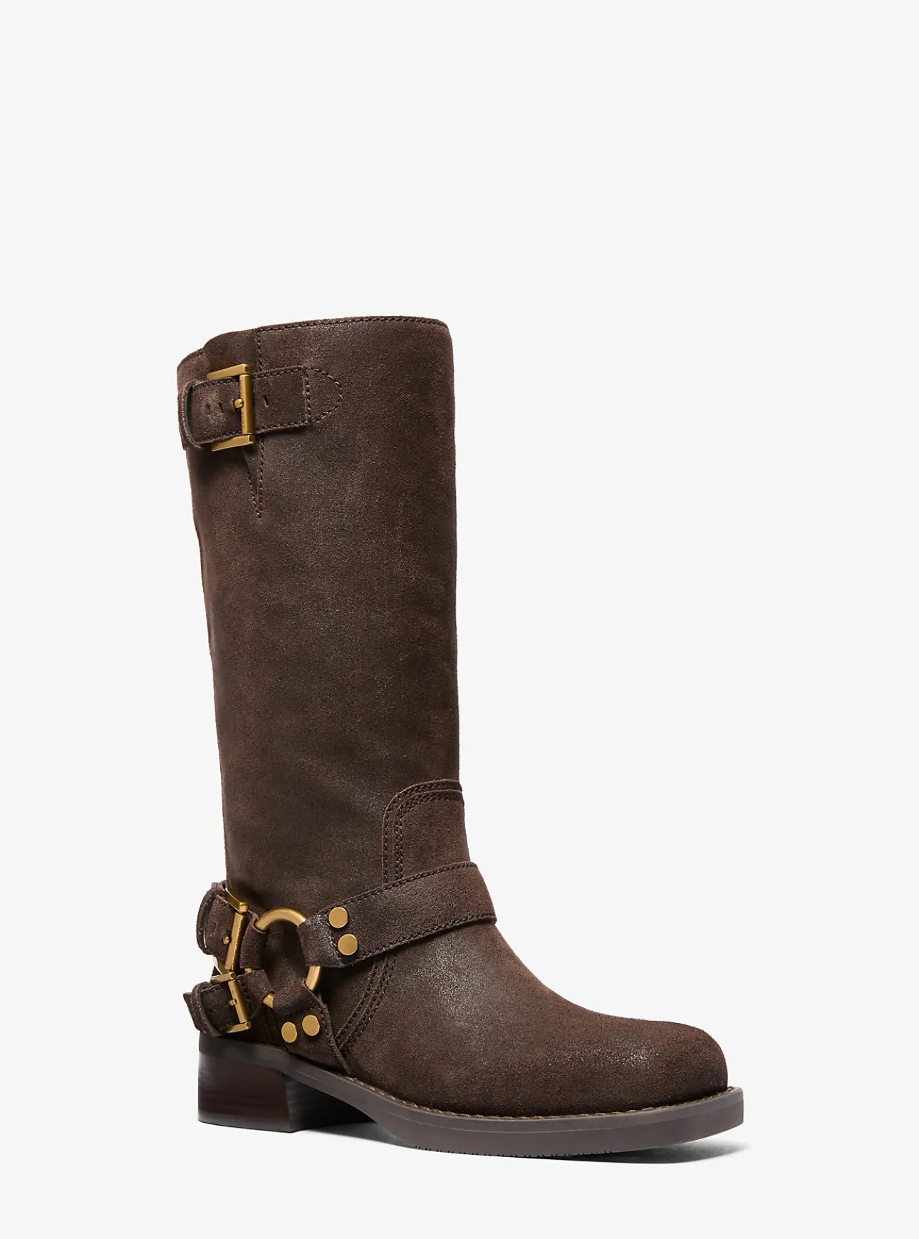 Crosby Suede Moto Boot