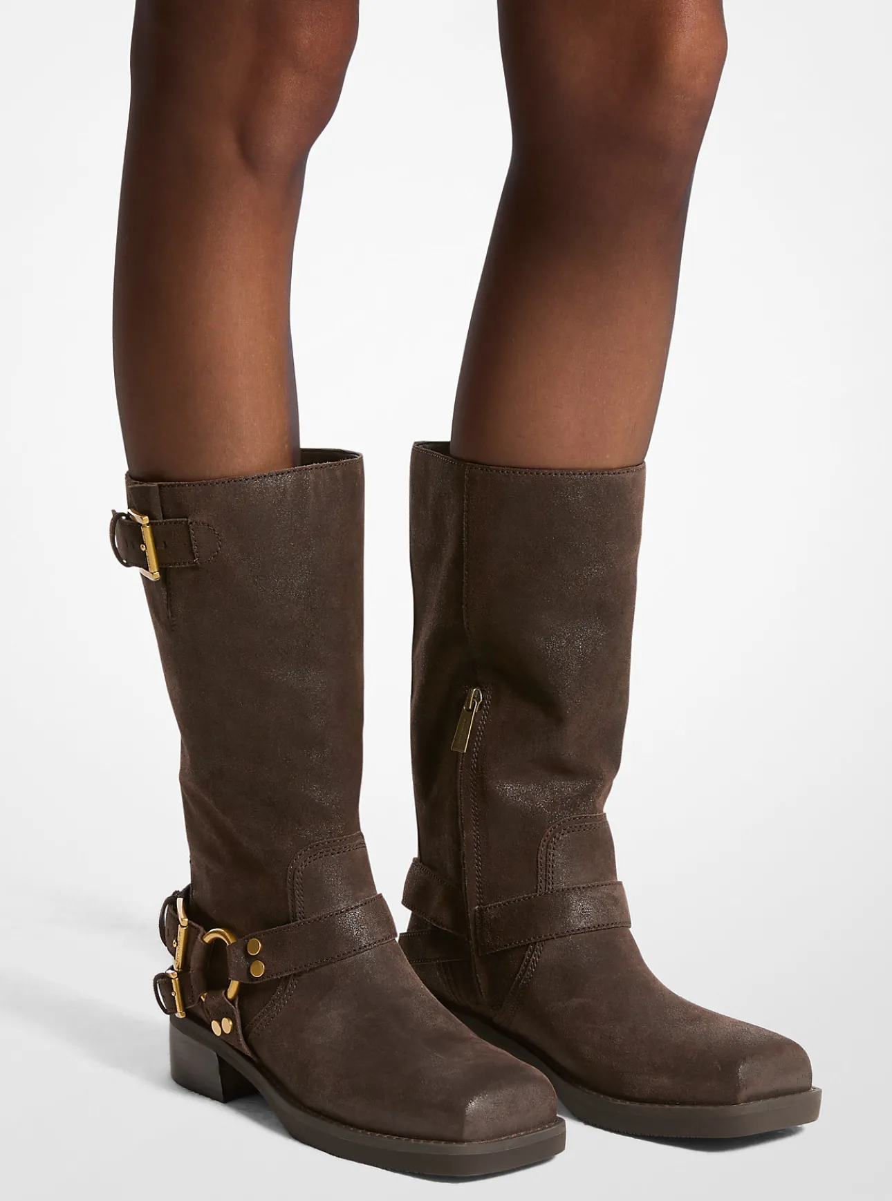 Crosby Suede Moto Boot