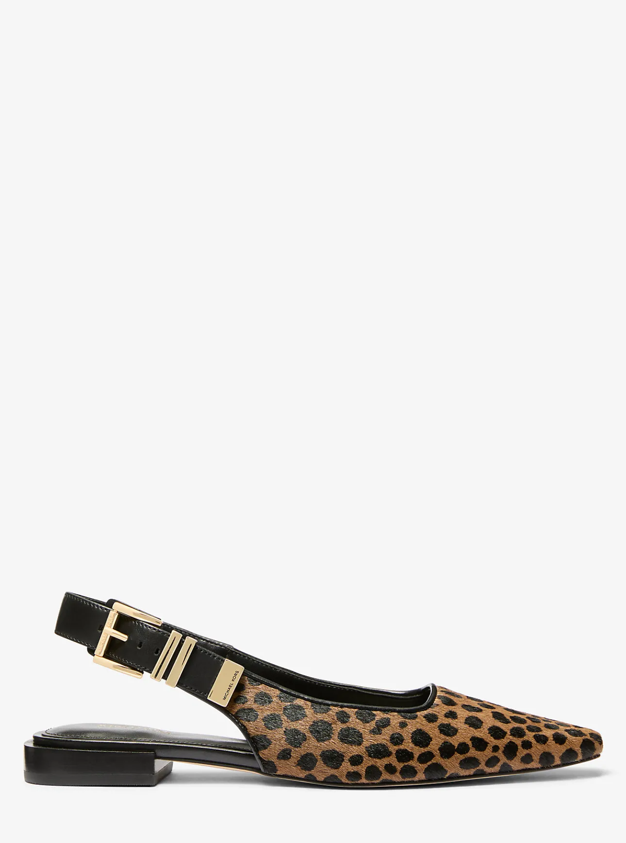 Darrington Cheetah Print Calf Hair Flat