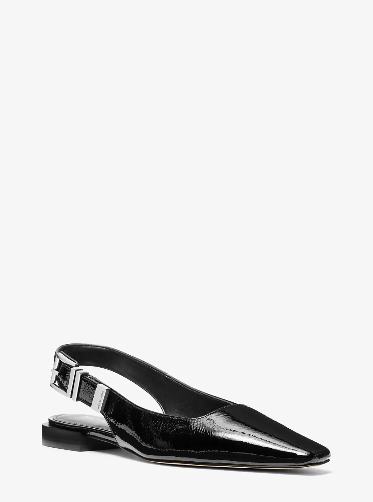 Darrington Crackled Patent Leather Flat