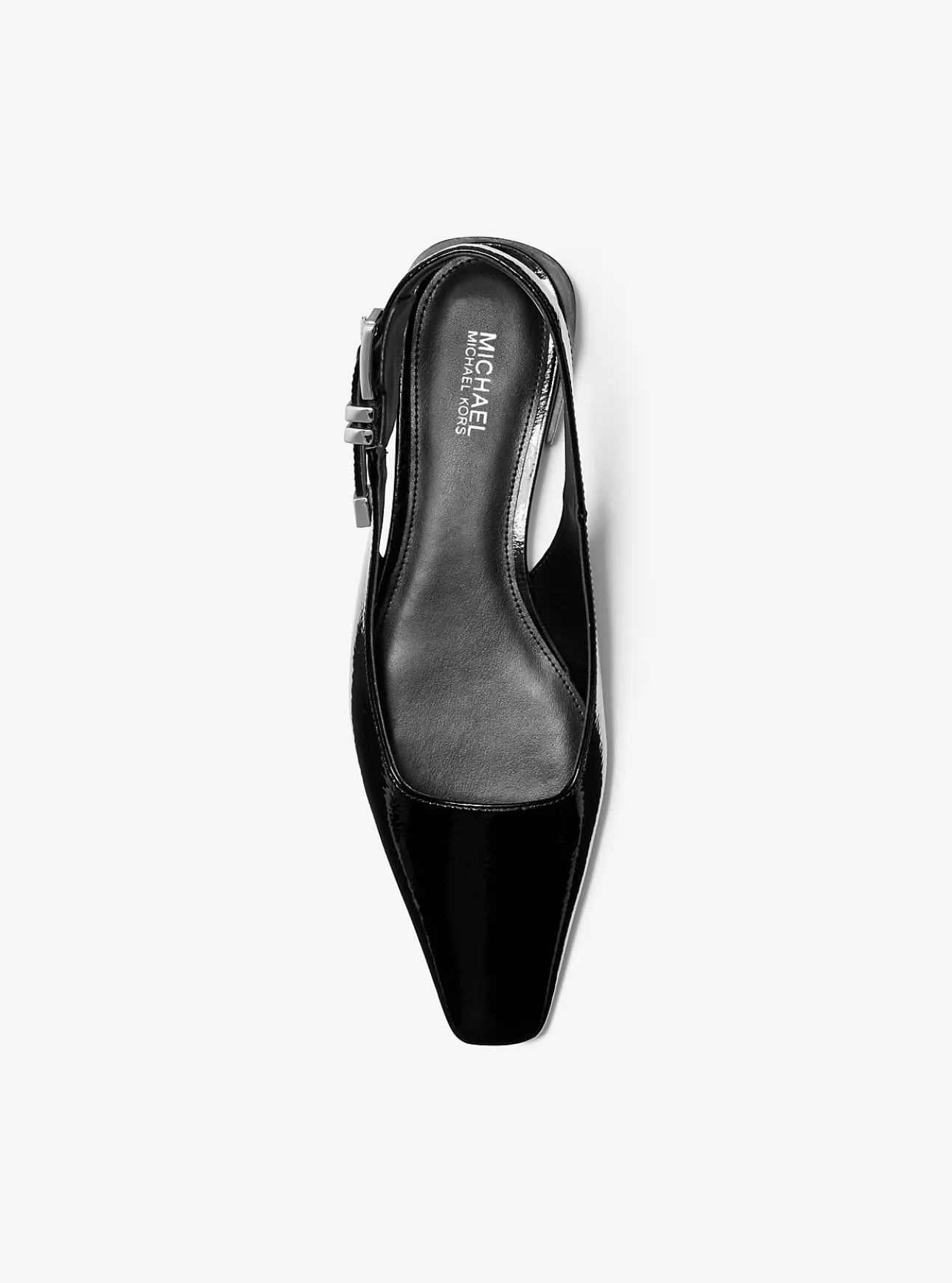 Darrington Crackled Patent Leather Flat