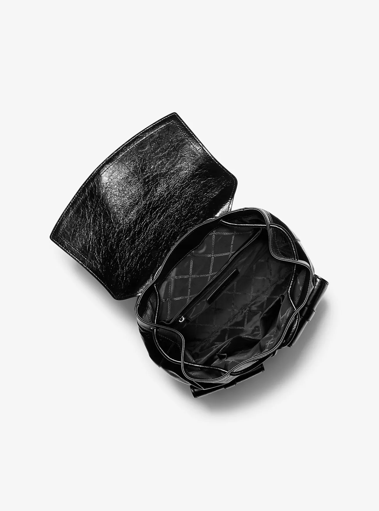 Darrington Large Crackled Leather Backpack