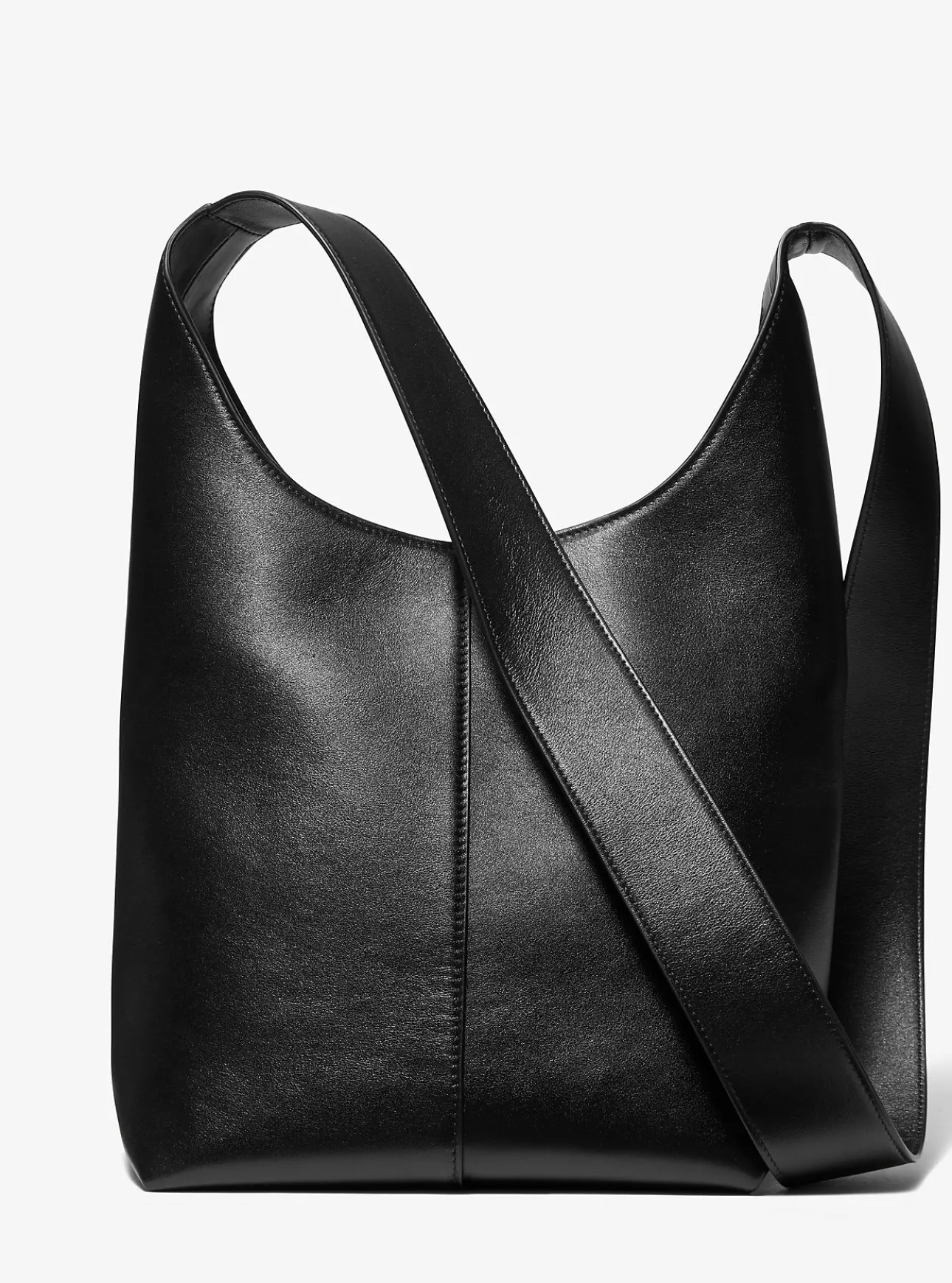 Dede Medium Leather Hobo Bag