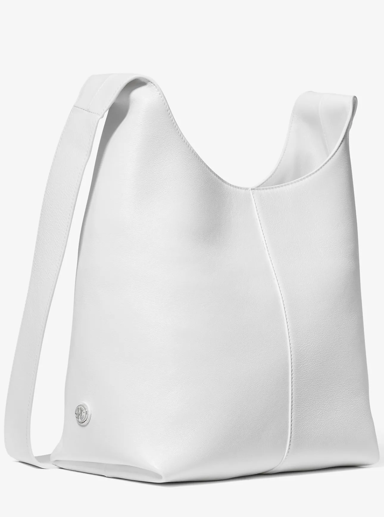 Dede Medium Leather Hobo Bag
