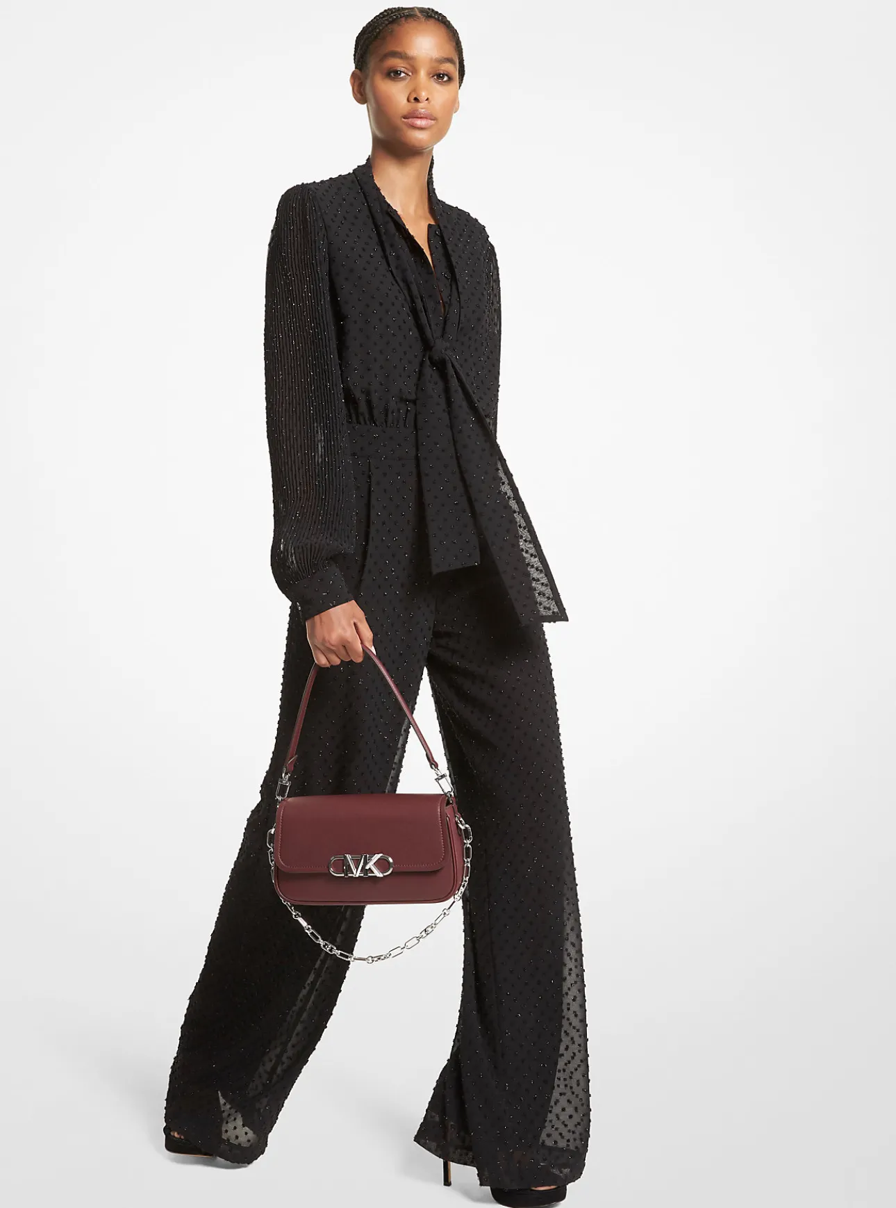 Dot Fil Coupé Jumpsuit