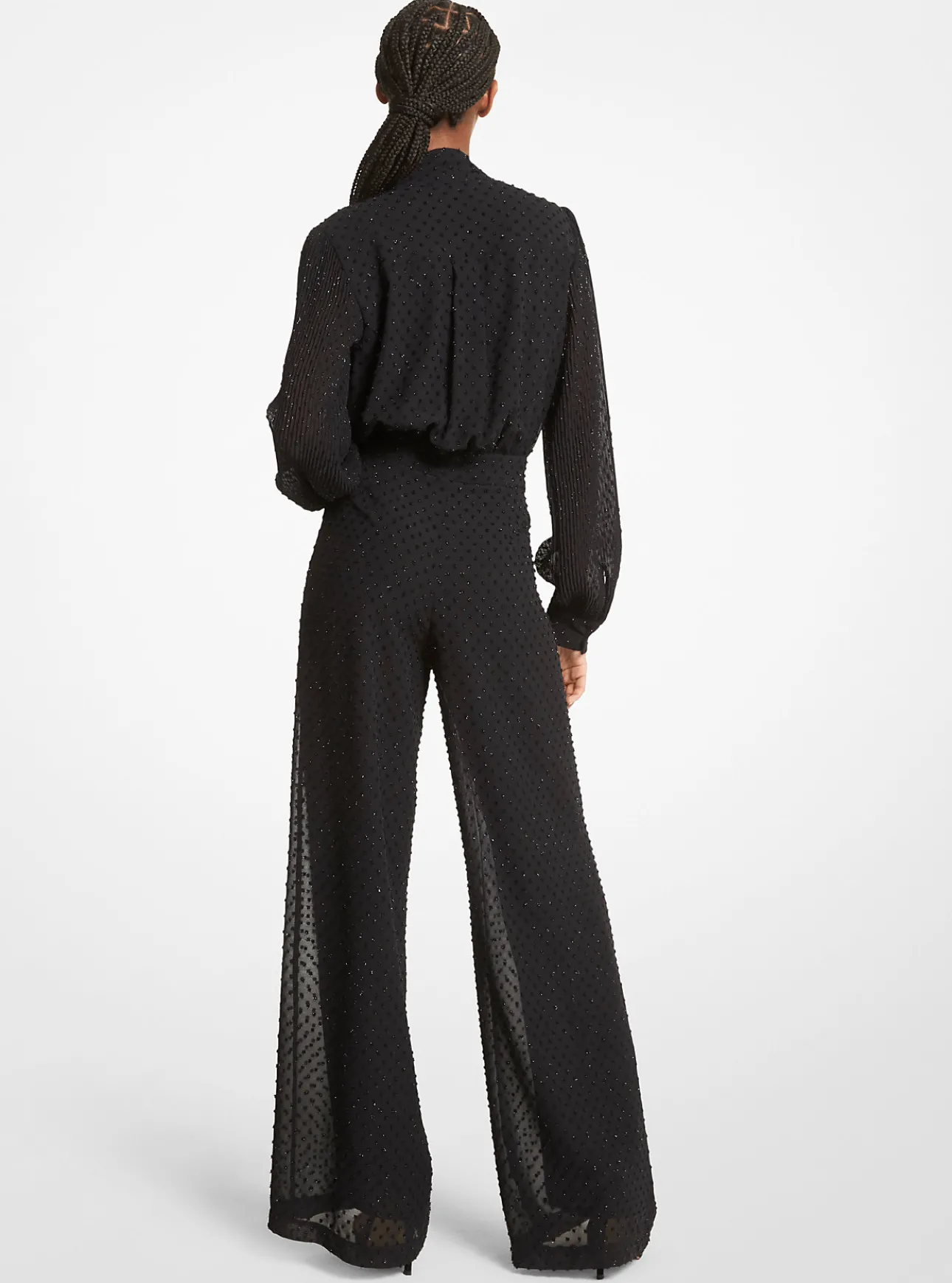 Dot Fil Coupé Jumpsuit