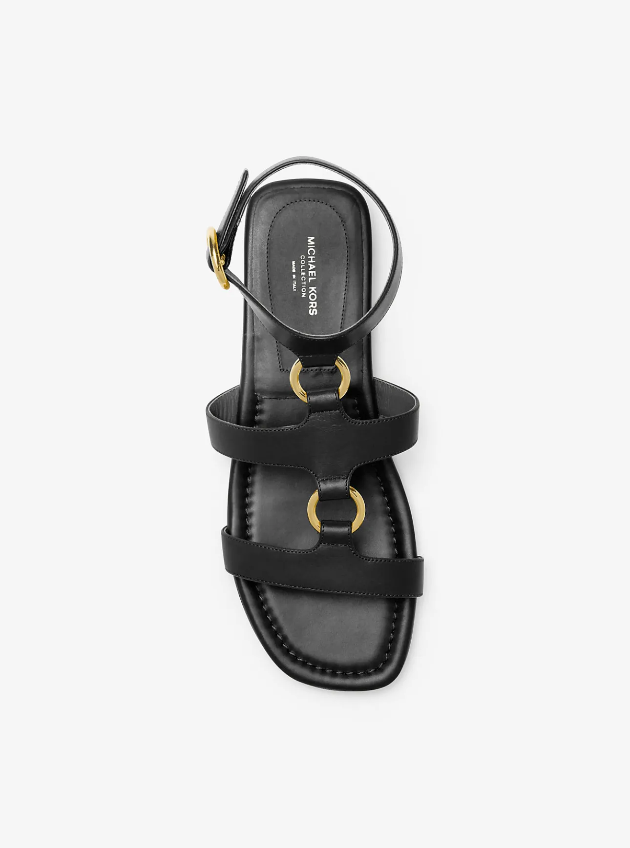 Dusty Ring Leather Sandal