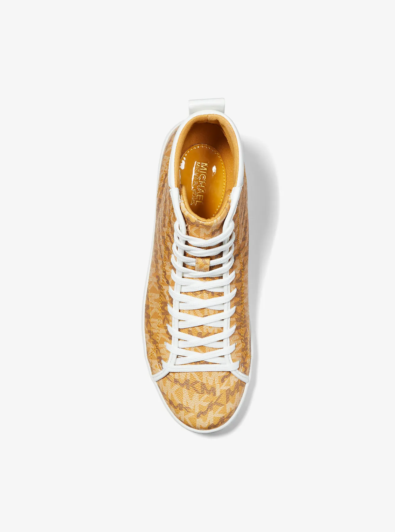 Edie Animal Print Logo High-Top Sneaker