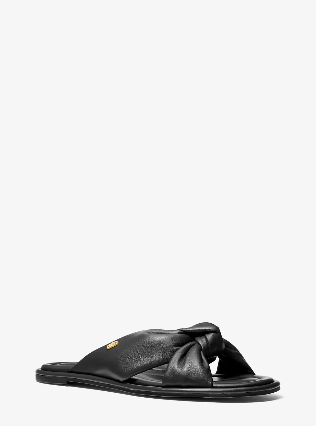 Elena Leather Slide Sandal