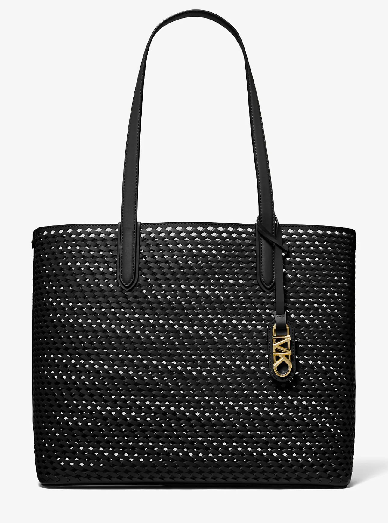 Eliza Extra-Large Hand-Woven Leather Tote Bag