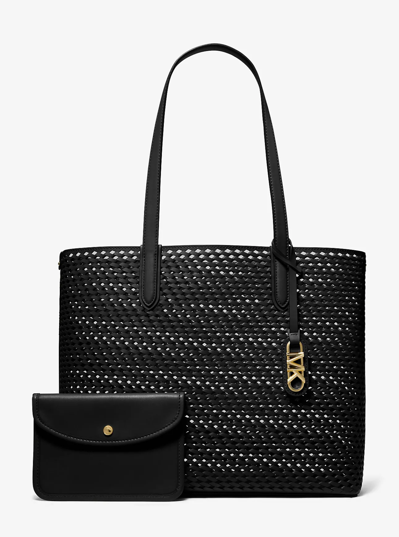Eliza Extra-Large Hand-Woven Leather Tote Bag