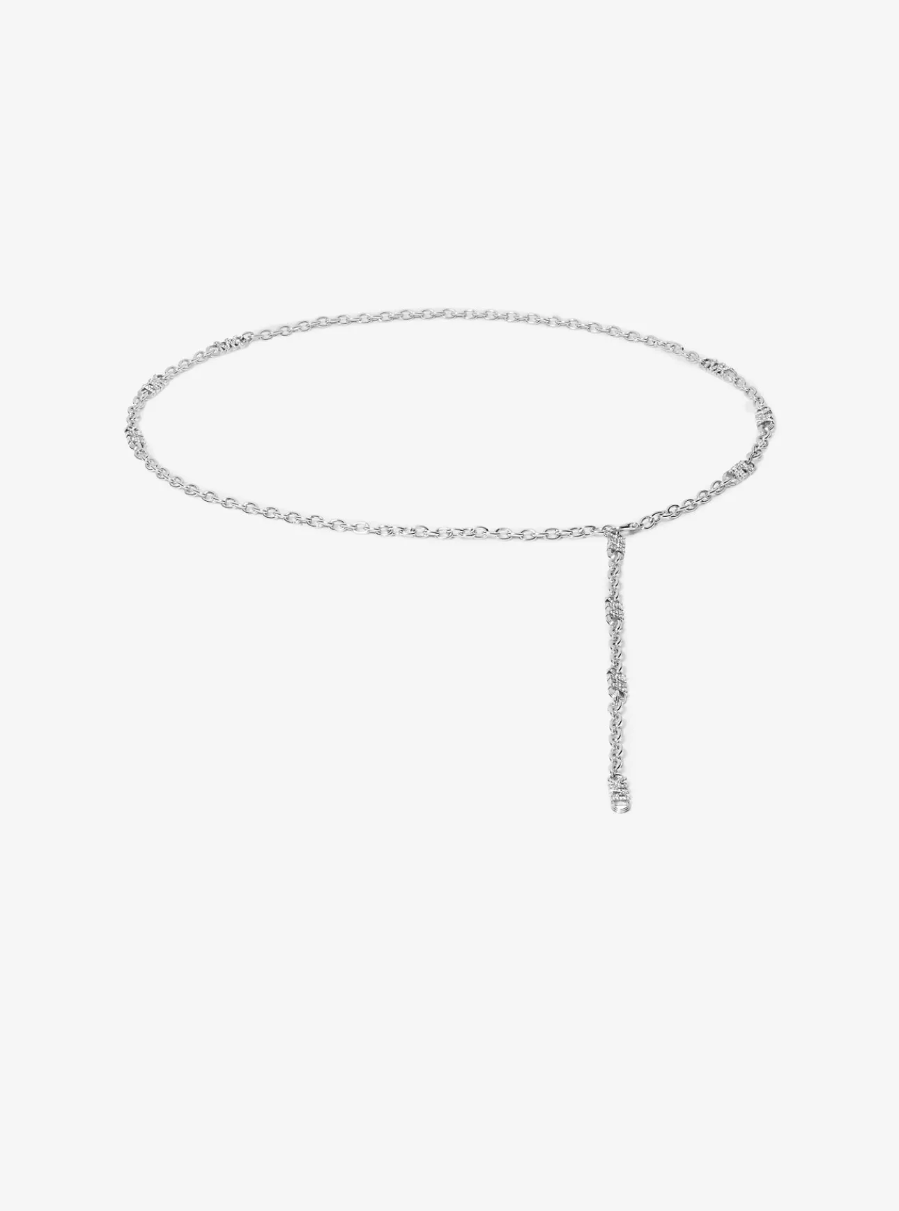 Embellished Chain-Link Belt