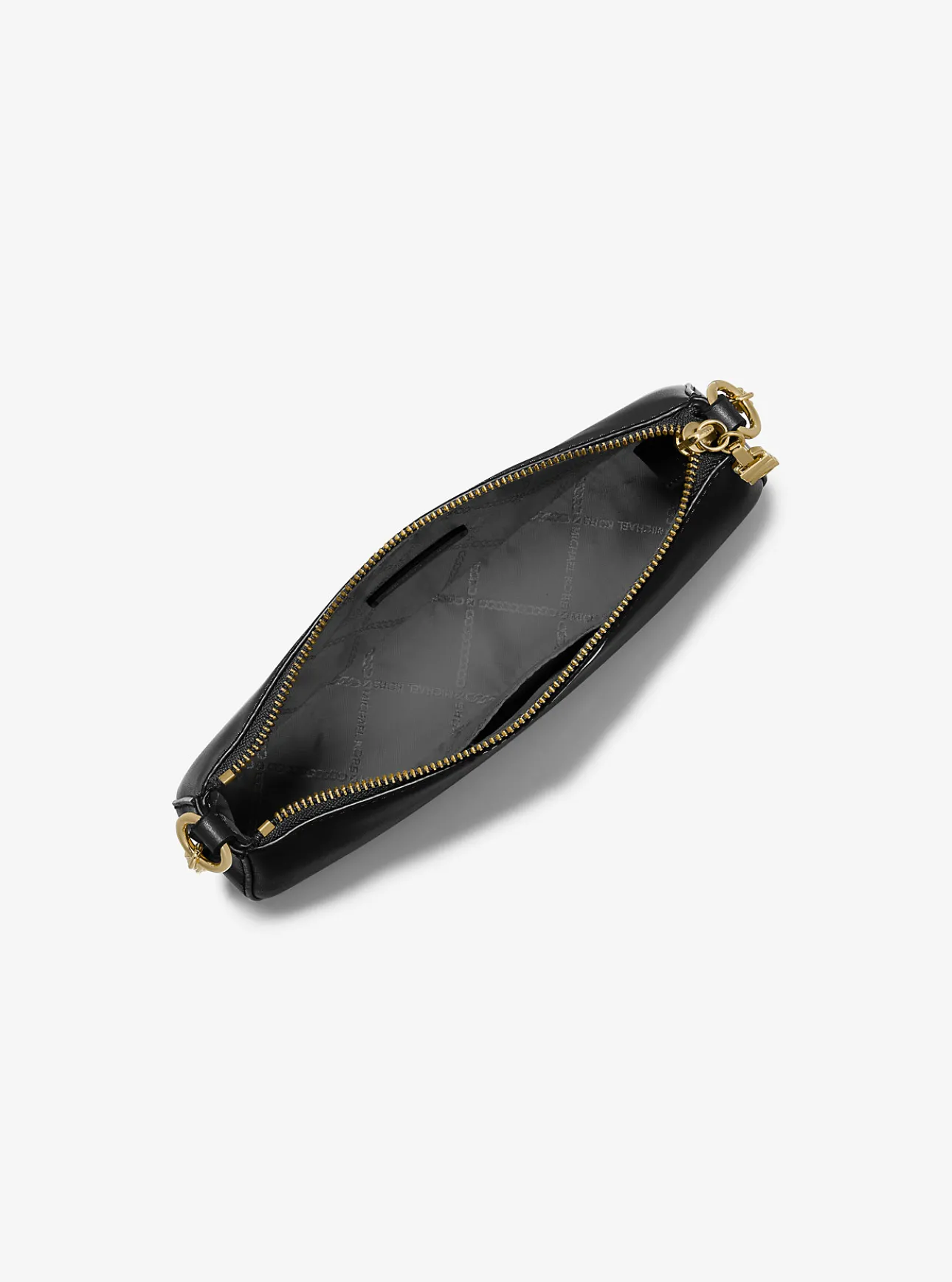 Empire Medium Leather Chain-Link Pochette